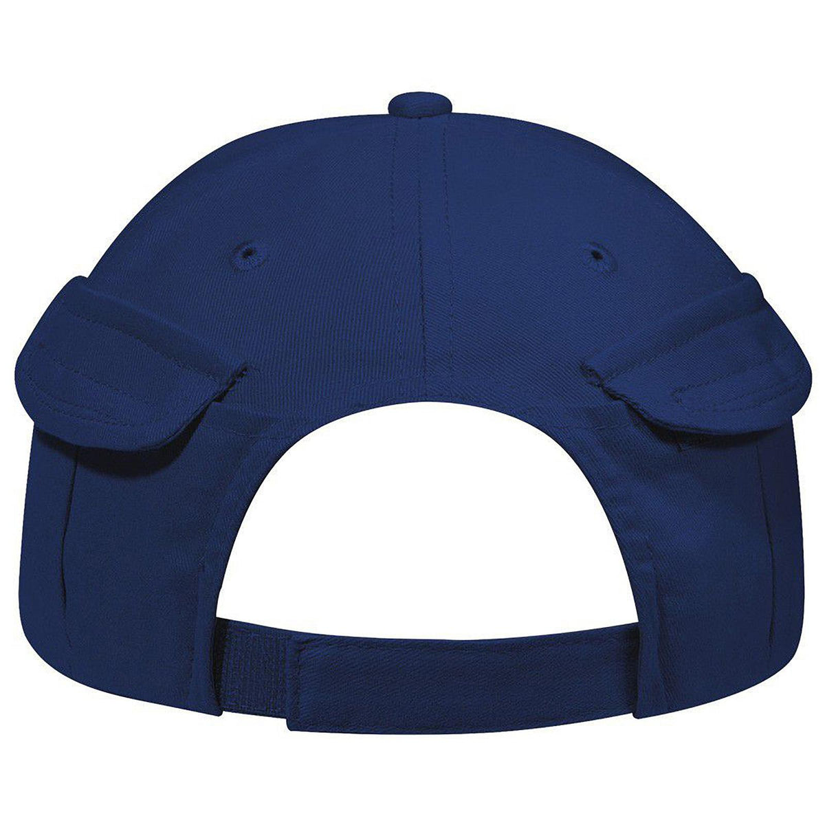 Rear View of 004 - Navy OTTO CAP 6 Panel Low Profile Baseball Cap