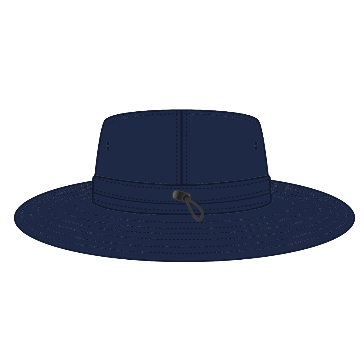 Rear View of 004 - Navy OTTO CAP Boonie Hat
