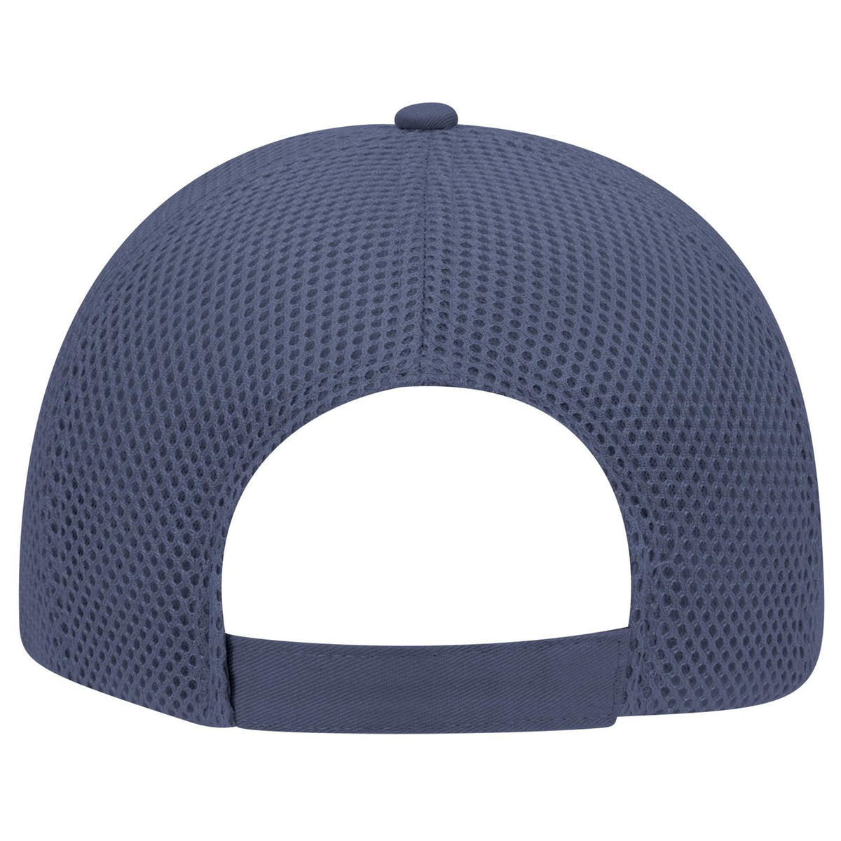 Rear View of 004 - Navy OTTO CAP "OTTO COMFY FIT" 6 Panel Low Profile Baseball Cap