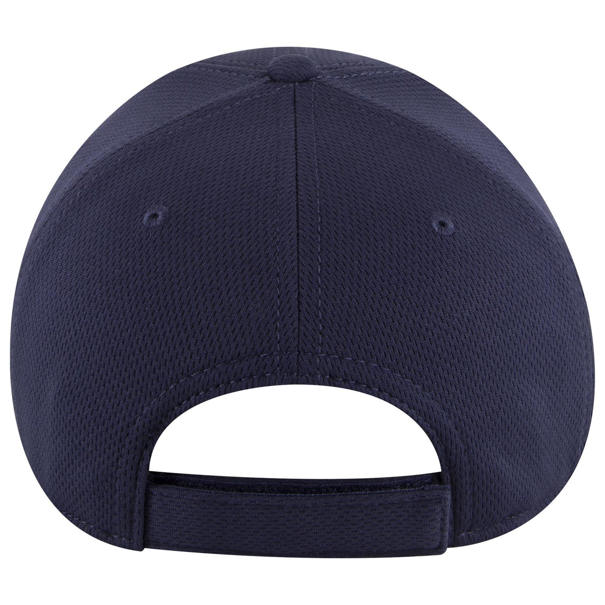 Rear View of 004 - Navy OTTO CAP "OTTO COMFY FIT" 6 Panel Low Profile Baseball Cap