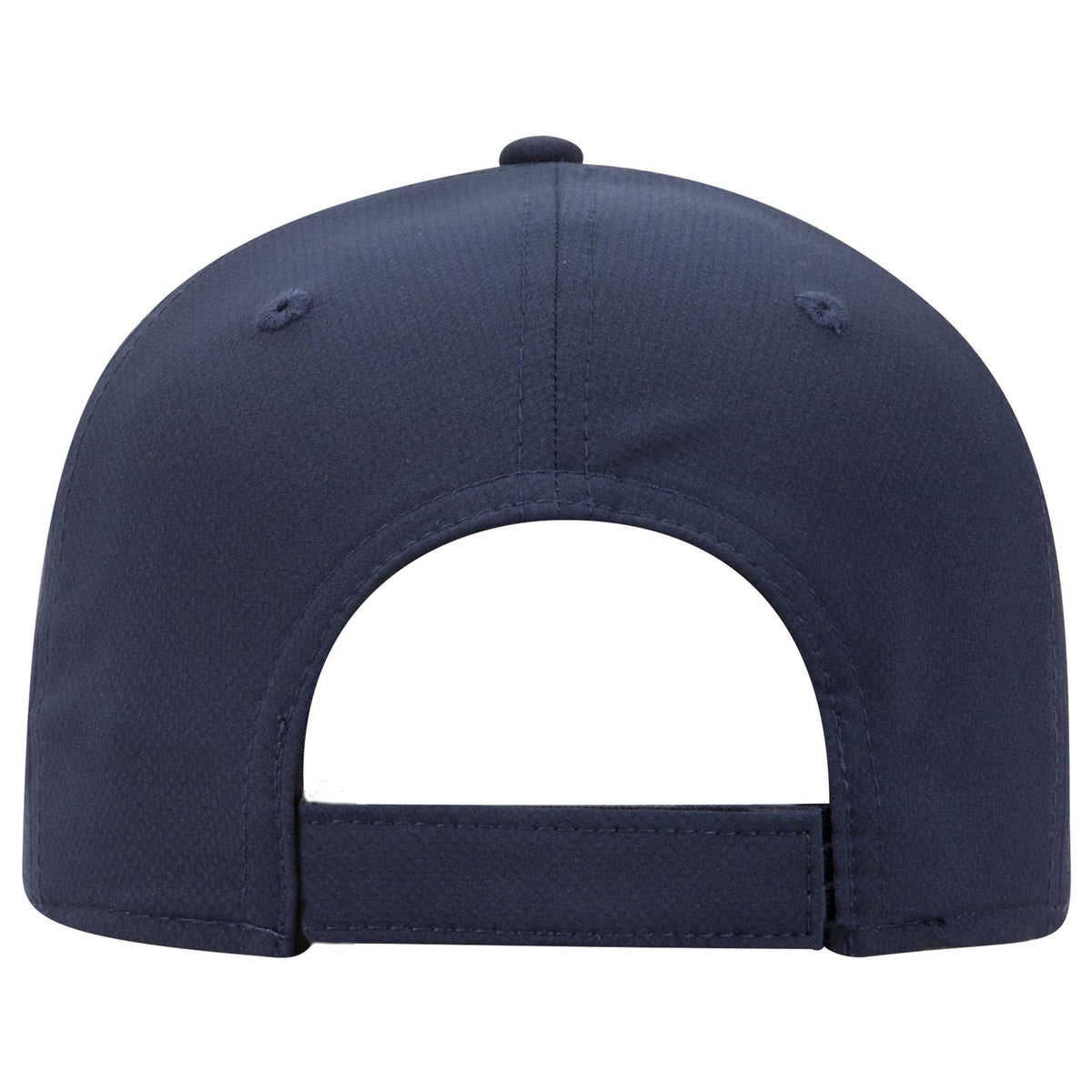 Rear View of 004 - Navy OTTO CAP UPF 50+ 6 Panel Low Profile Baseball Cap