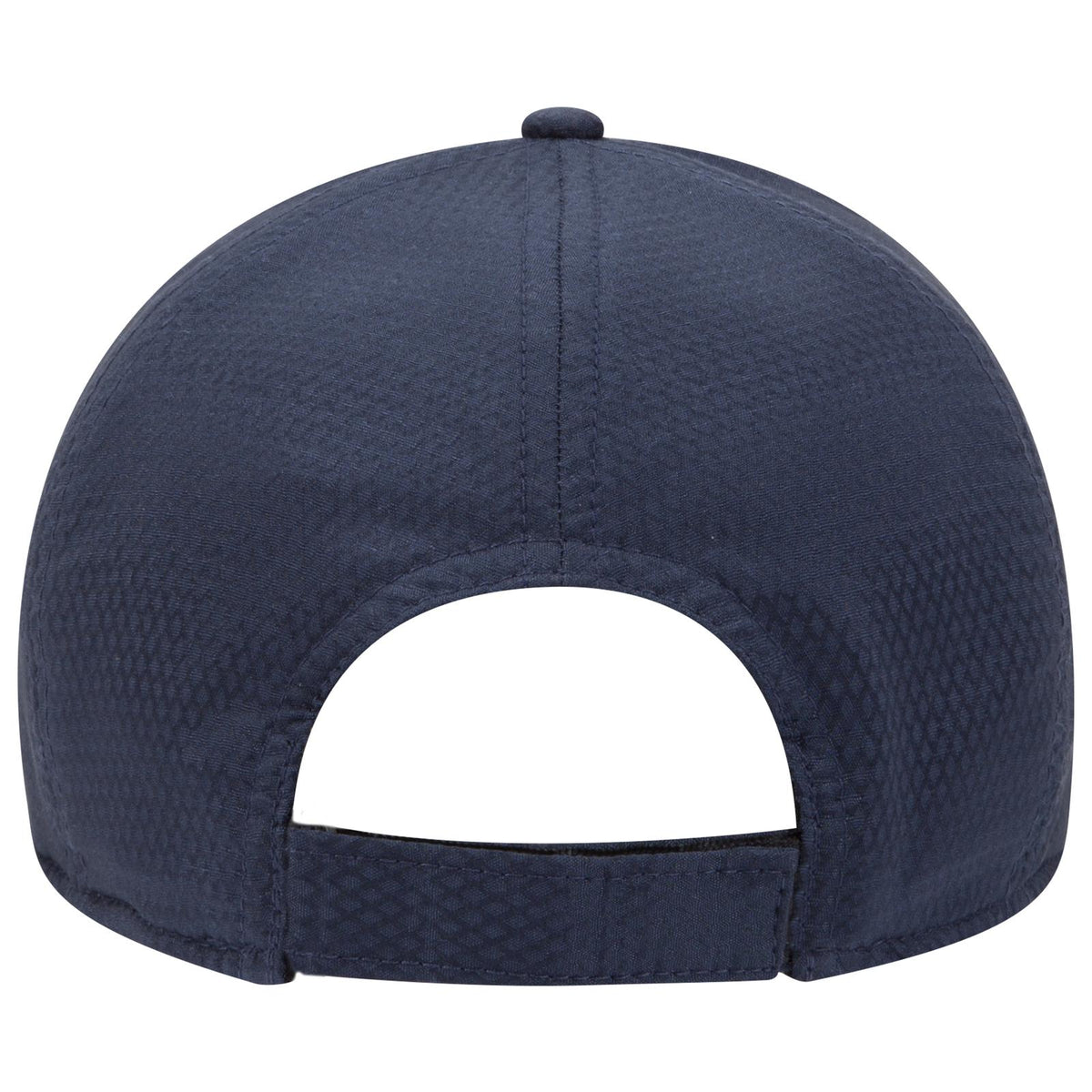 Rear View of 004 - Navy OTTO CAP UPF 50+ 6 Panel Low Profile Baseball Cap