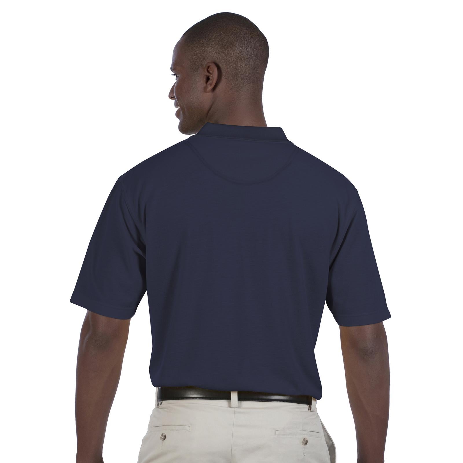 Front View of 004 - Navy OTTO Men's Comfortable Sport Shirt