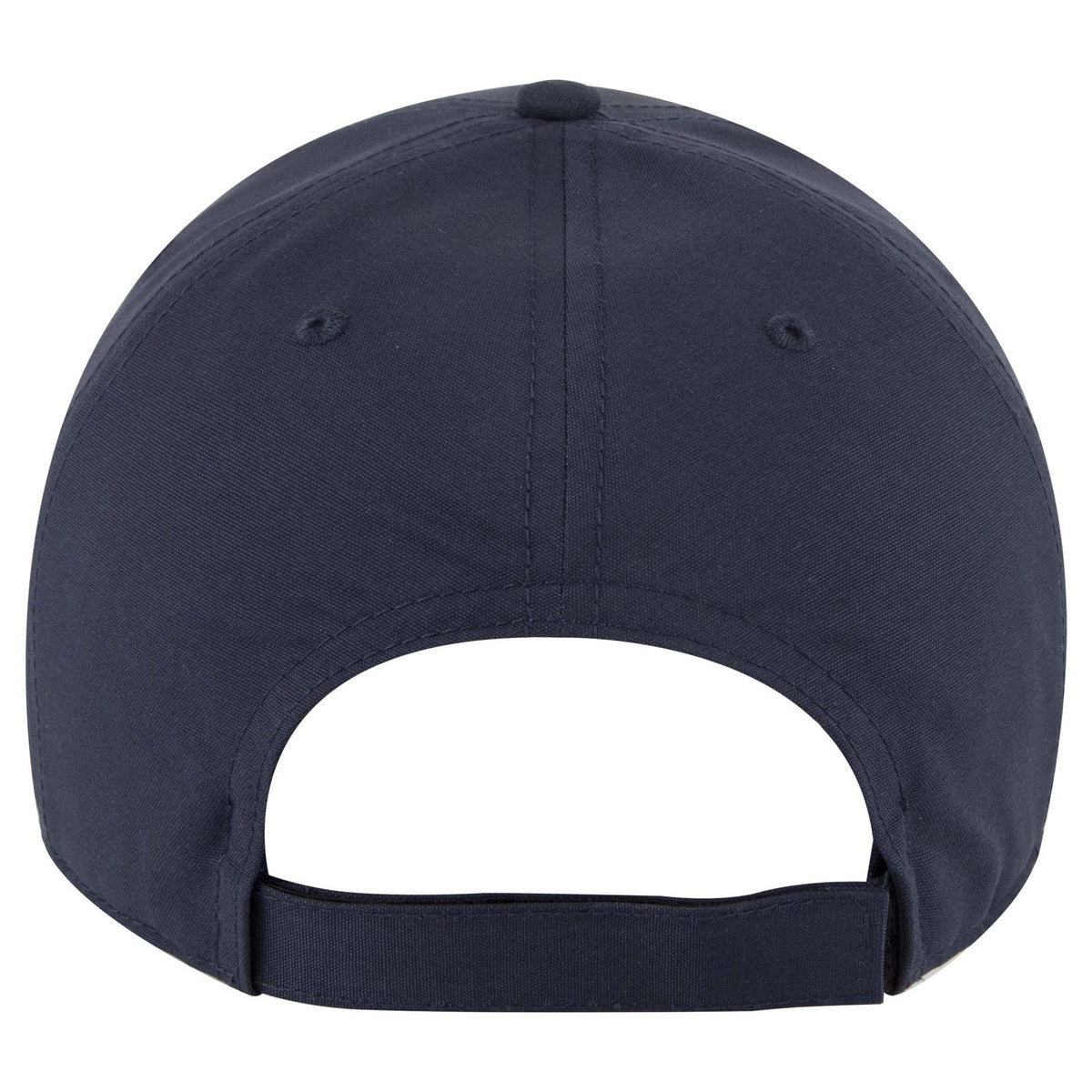Rear View of 004B - Nvy OTTO CAP 6 Panel Low Profile Baseball Cap