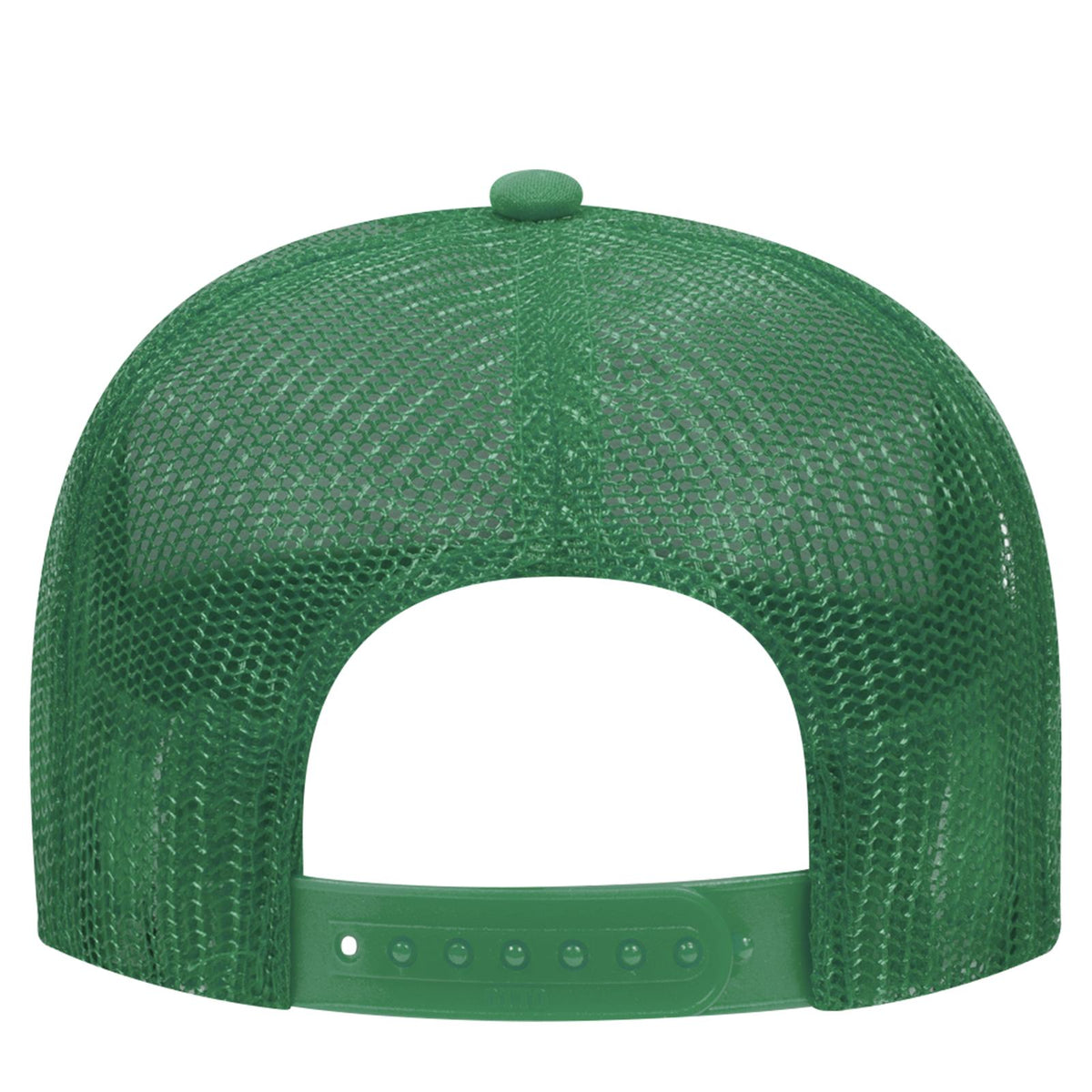 Rear View of 005 - Kelly OTTO CAP 5 Panel Mid Profile Mesh Back Trucker Hat