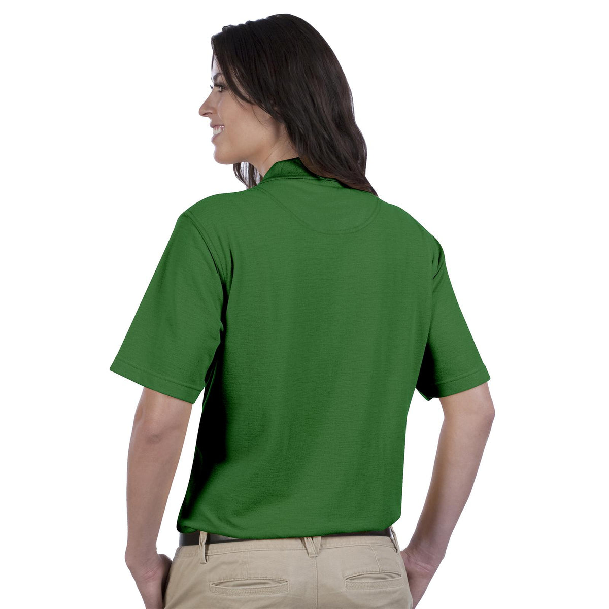 Rear View of 005 - Kelly OTTO Ladies' Comfortable Sport Shirt
