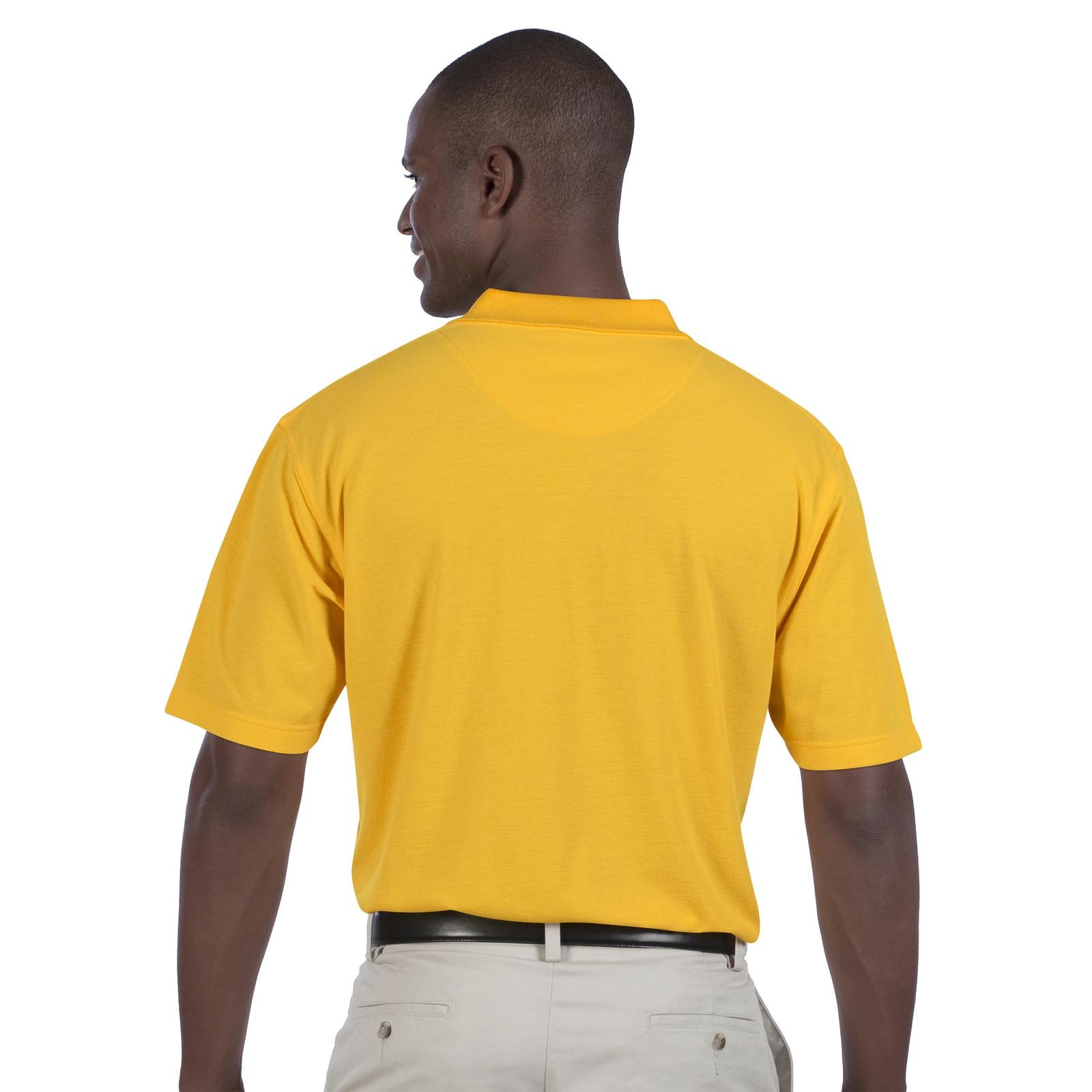 Front View of 006 - Gold OTTO Men's Comfortable Sport Shirt