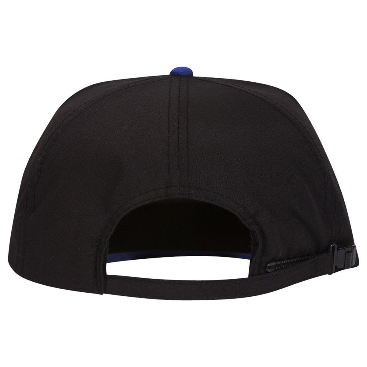 Rear View of 0103 - Royal/Black OTTO CAP 5 Panel High Crown Baseball Cap