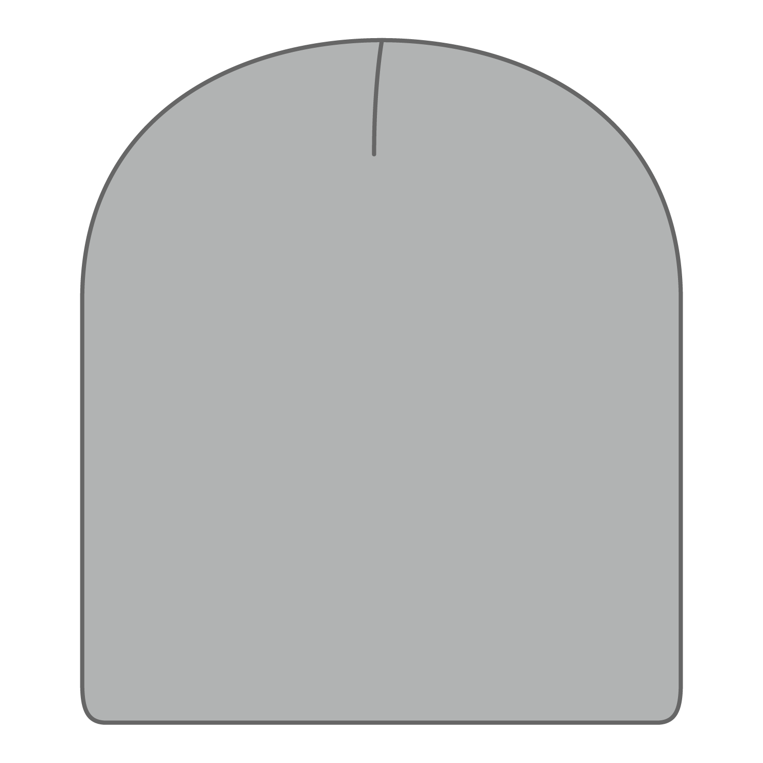 Front View of 014 - Gray OTTO CAP 8 1/2" Classic Knit Beanie