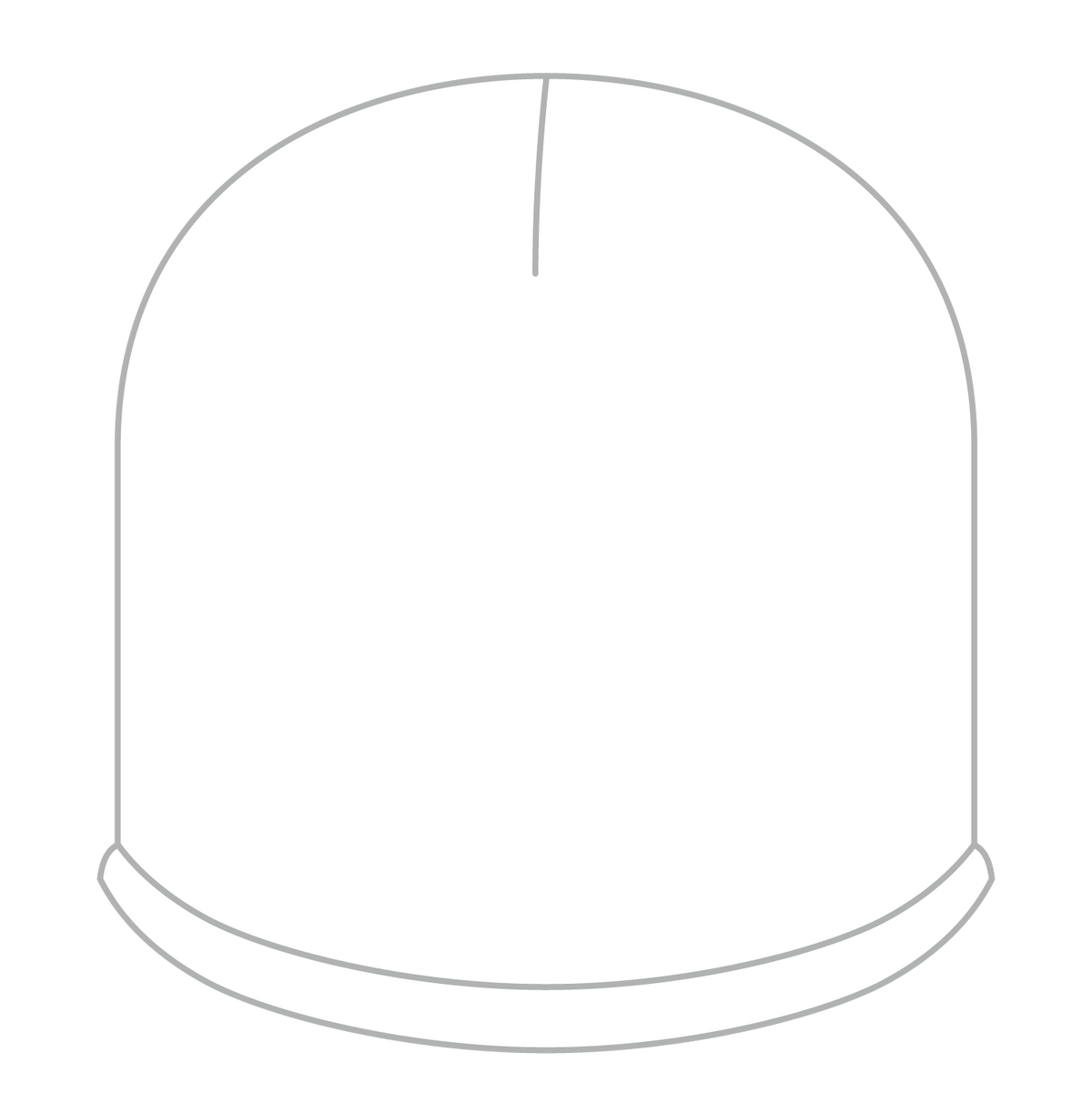 Rear View of 016 - White OTTO CAP Beanie