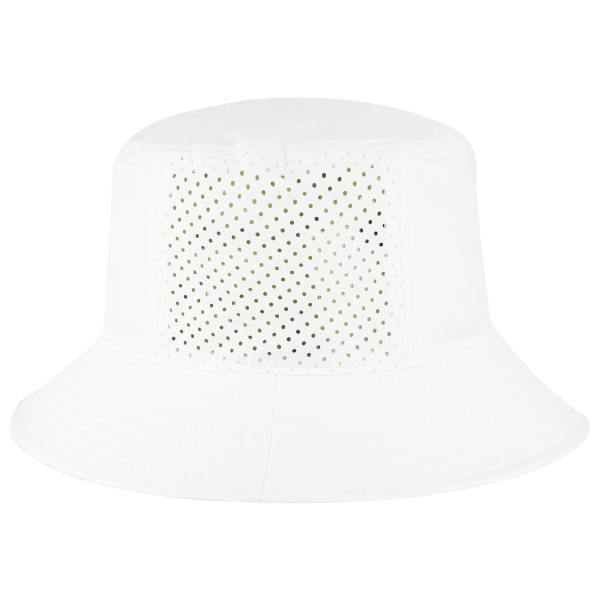 Rear View of 016 - White OTTO CAP Bucket Hat