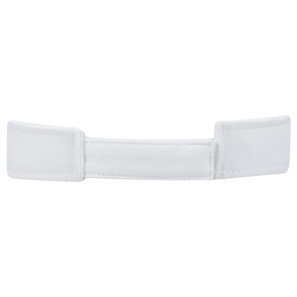 Rear View of 016 - White OTTO CAP Sun Visor