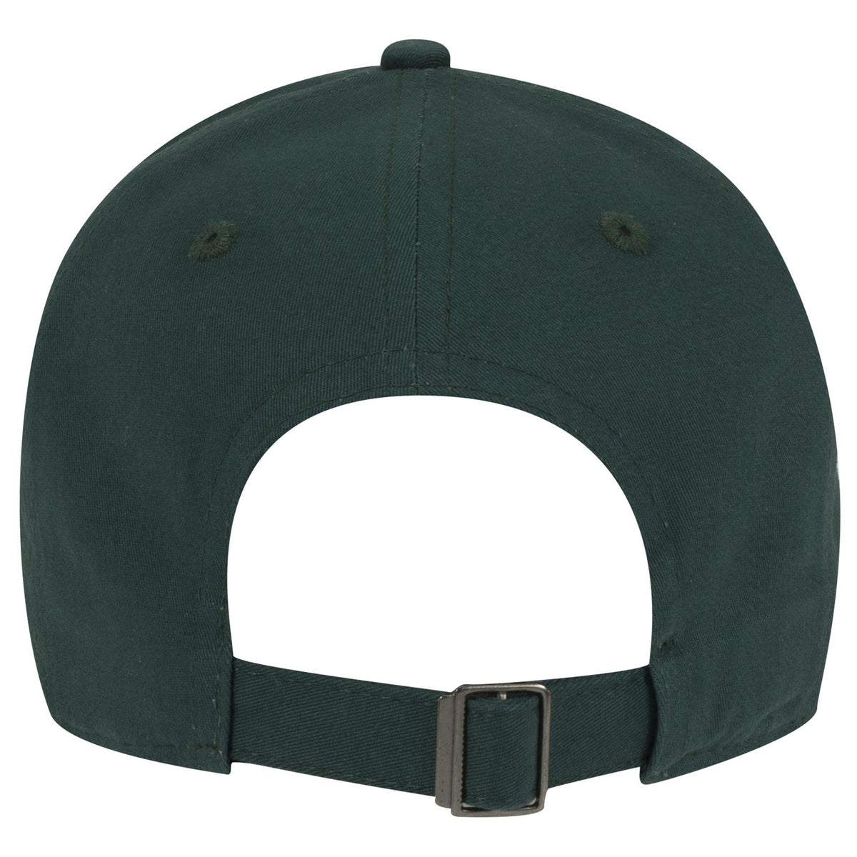 Rear View of 017 - Dk. Green OTTO CAP 6 Panel Low Profile Baseball Cap