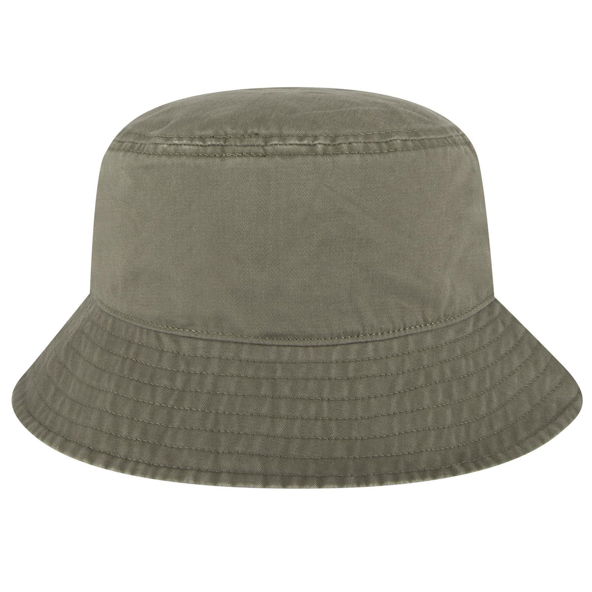 Rear View of 021 - Ol. Green OTTO CAP Bucket Hat