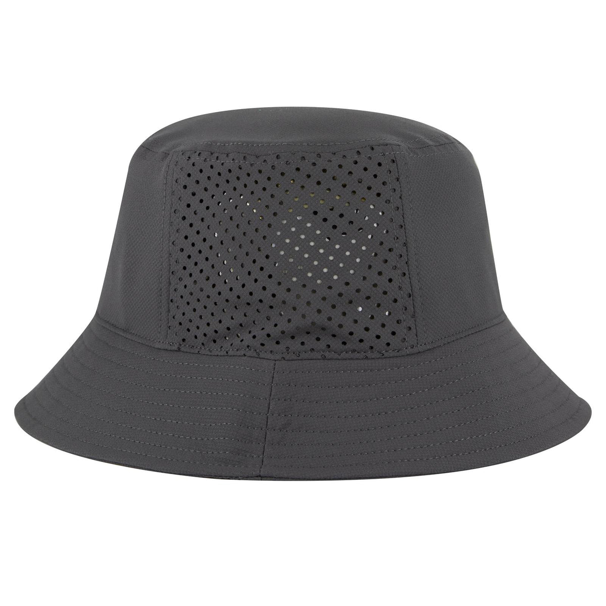 Rear View of 025 - Char. Gray OTTO CAP Bucket Hat