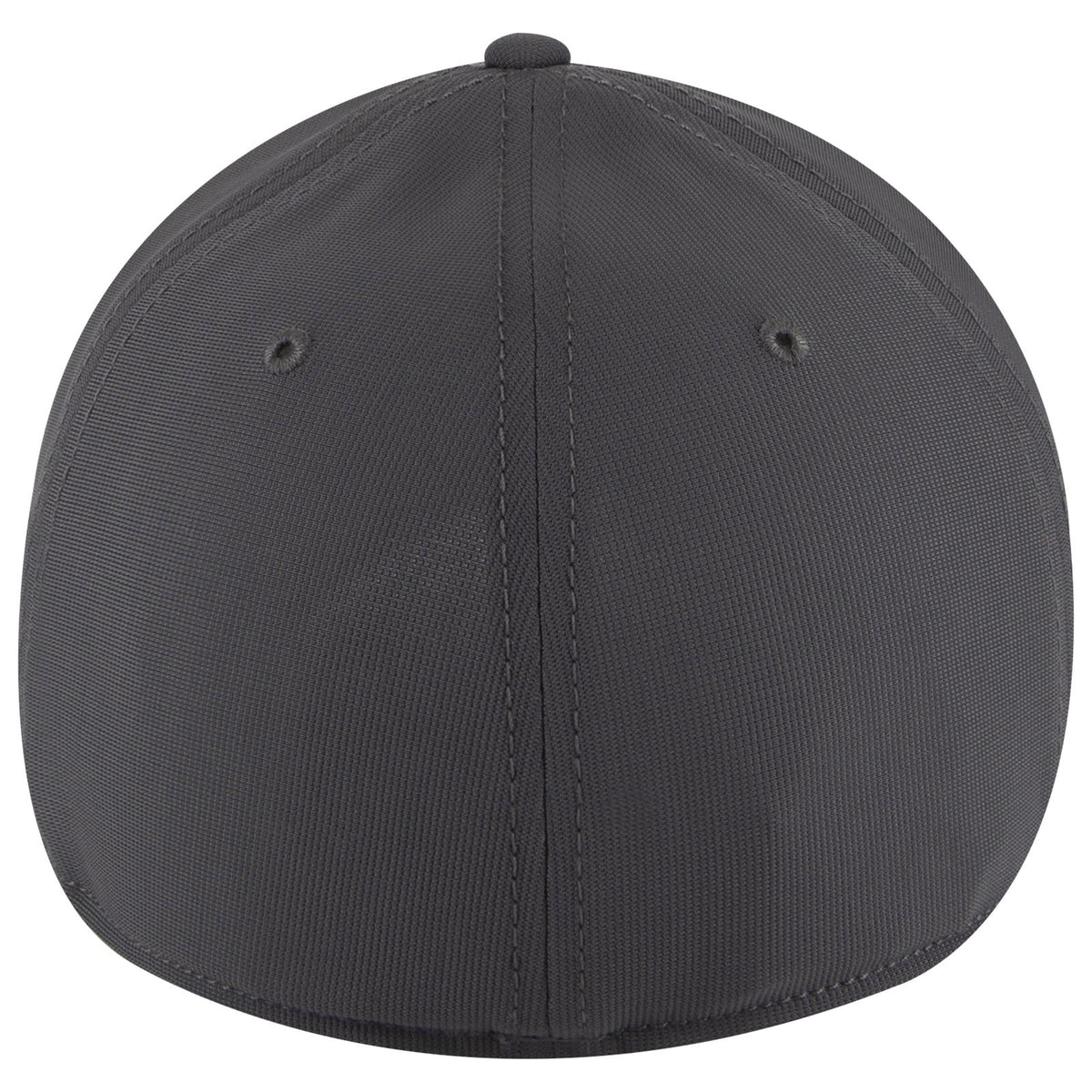 Rear View of 025 - Char. Gray OTTO CAP "OTTO FLEX" Fitted 6 Panel Low Profile Baseball Cap