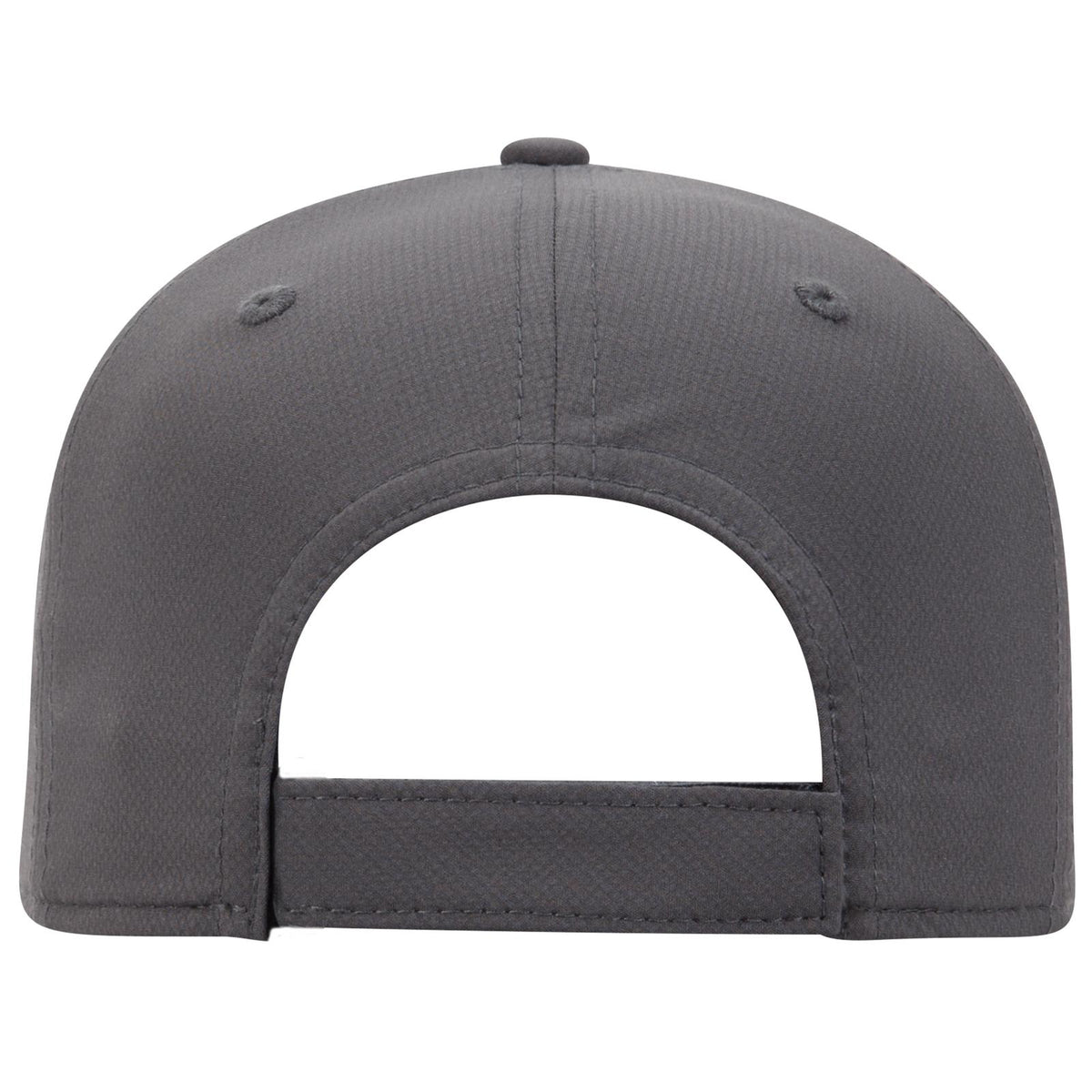 Rear View of 025 - Char. Gray OTTO CAP UPF 50+ 6 Panel Low Profile Baseball Cap