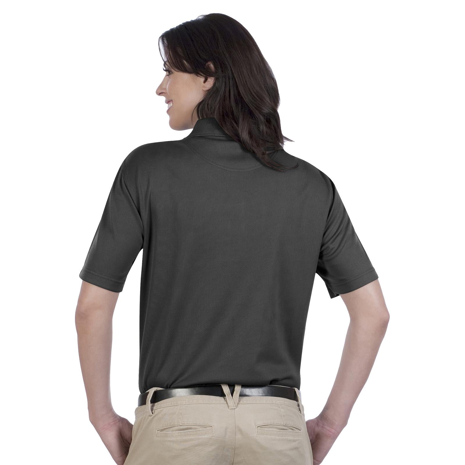 Front View of 025 - Char. Gray OTTO Ladies' Performance Sport Shirt