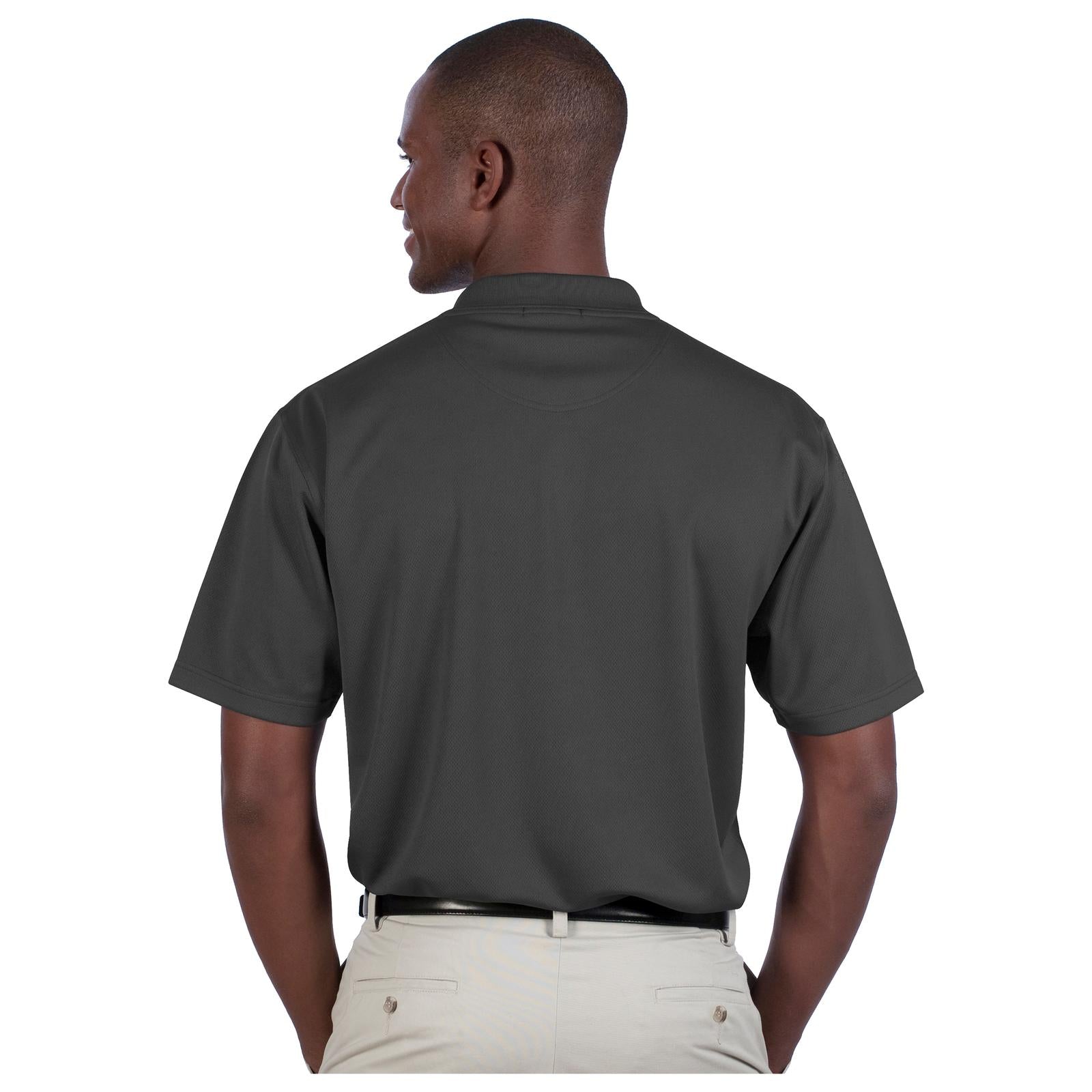 Front View of 025 - Char. Gray OTTO Men's Performance Sport Shirt