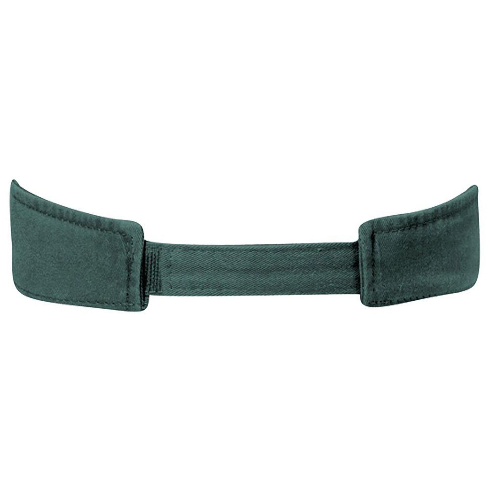 Front View of 0317 - Blk/Dk.Grn OTTO CAP Sun Visor