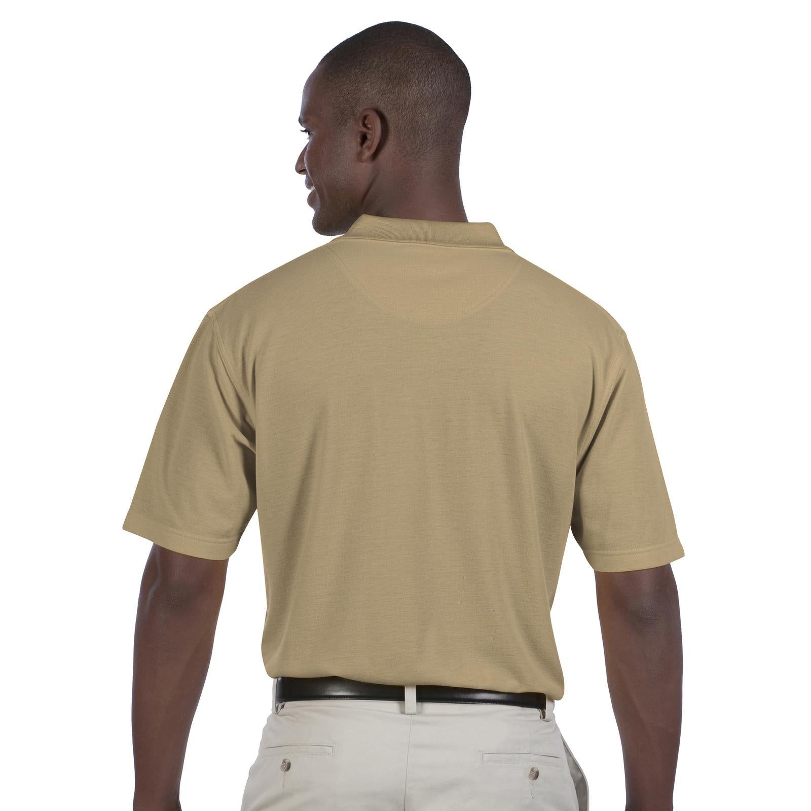 Front View of 032 - Khaki OTTO Men's Comfortable Sport Shirt