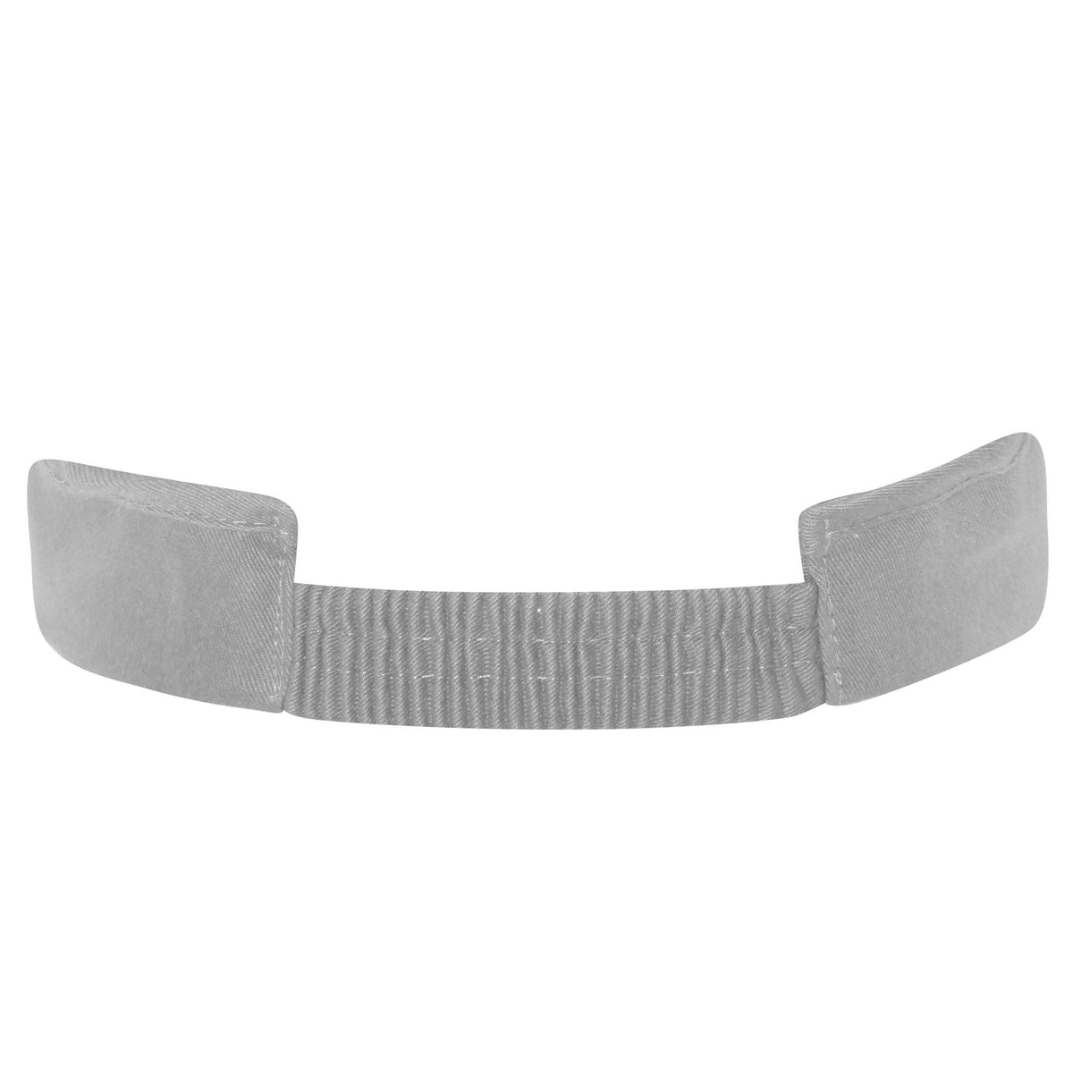 Rear View of 0414 - Nvy/Gry OTTO CAP 4 Panel Ponytail Cap