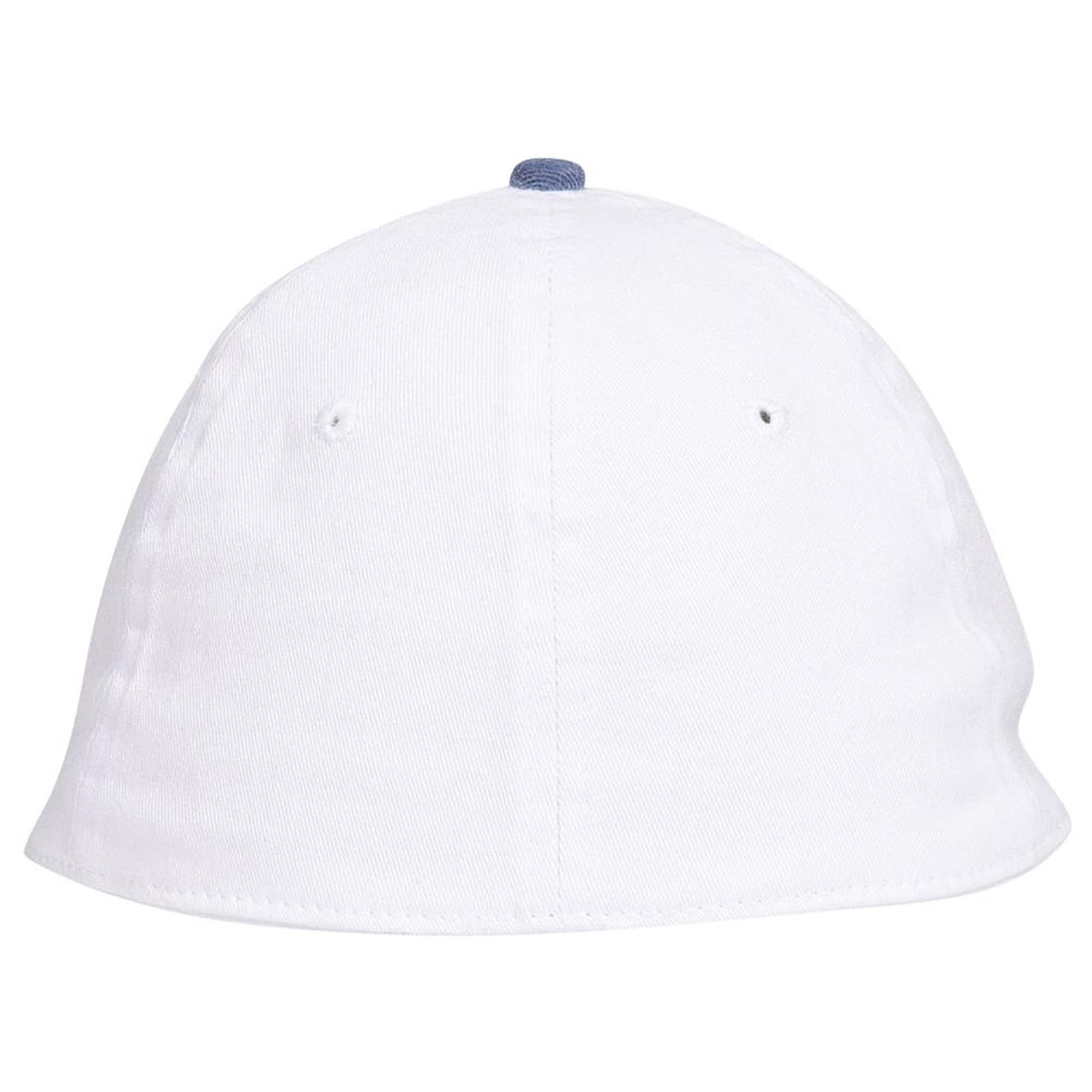 Rear View of 0416 - Nvy/Wht OTTO CAP "OTTO FLEX" Fitted 6 Panel Low Profile Dad Hat
