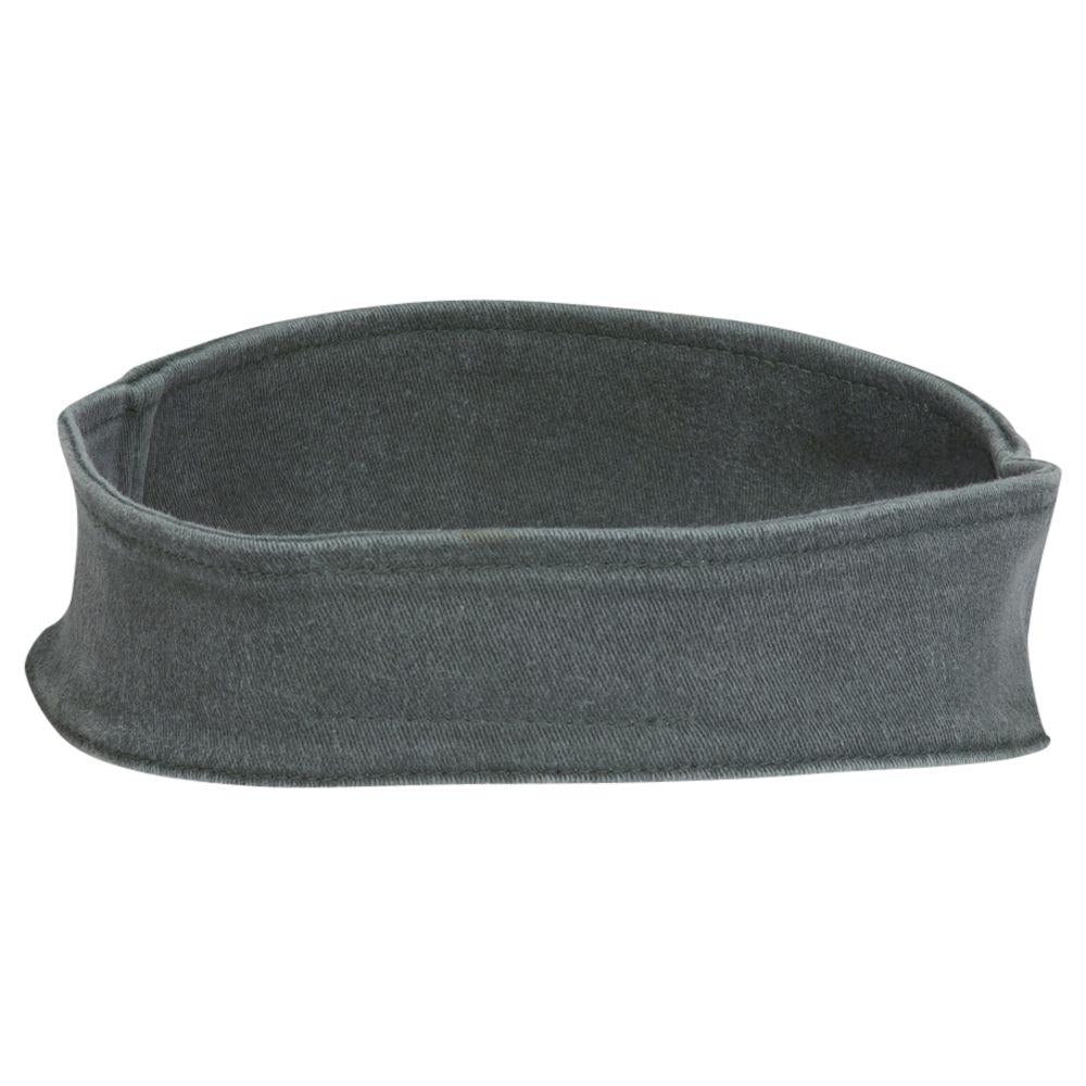 Rear View of 0417 - Nvy/Dk.Grn OTTO CAP "OTTO FLEX" Fitted Sun Visor