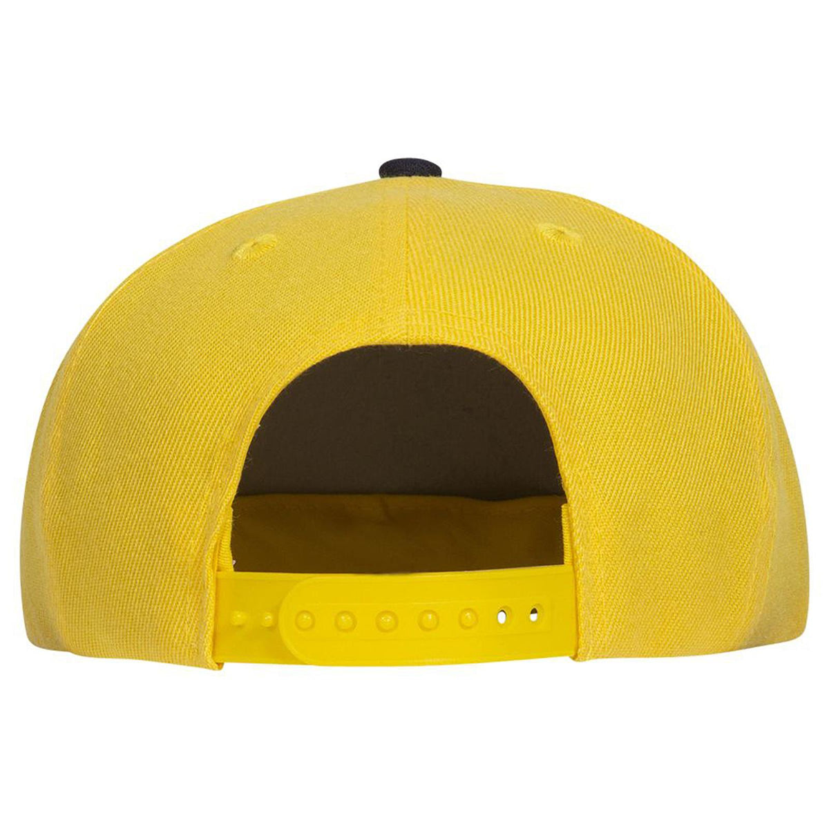 Rear View of 0420 - Nvy/Yel OTTO CAP 6 Panel Mid Profile Baseball Cap