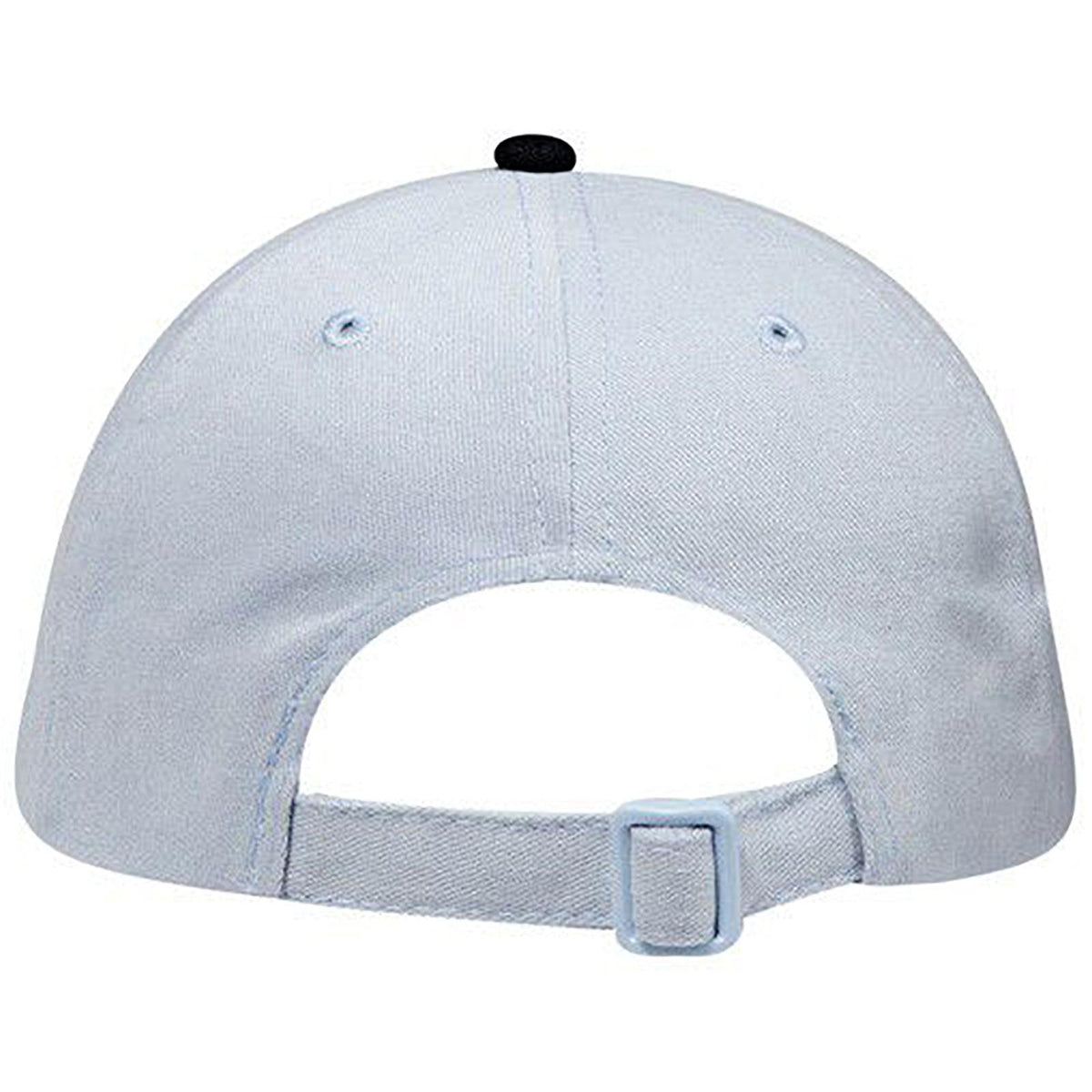 Rear View of 0430 - Nvy/Sk.Blue OTTO CAP 6 Panel Low Profile Baseball Cap