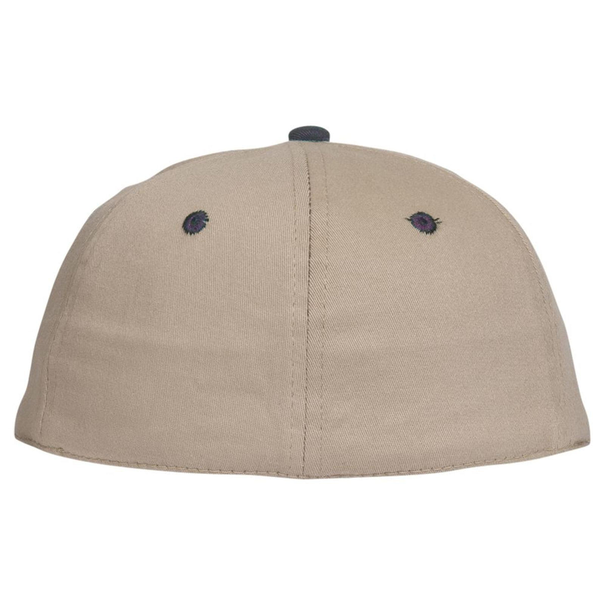 Rear View of 0432 - Nvy/Kha OTTO CAP "OTTO FLEX" Fitted 6 Panel Low Profile Baseball Cap
