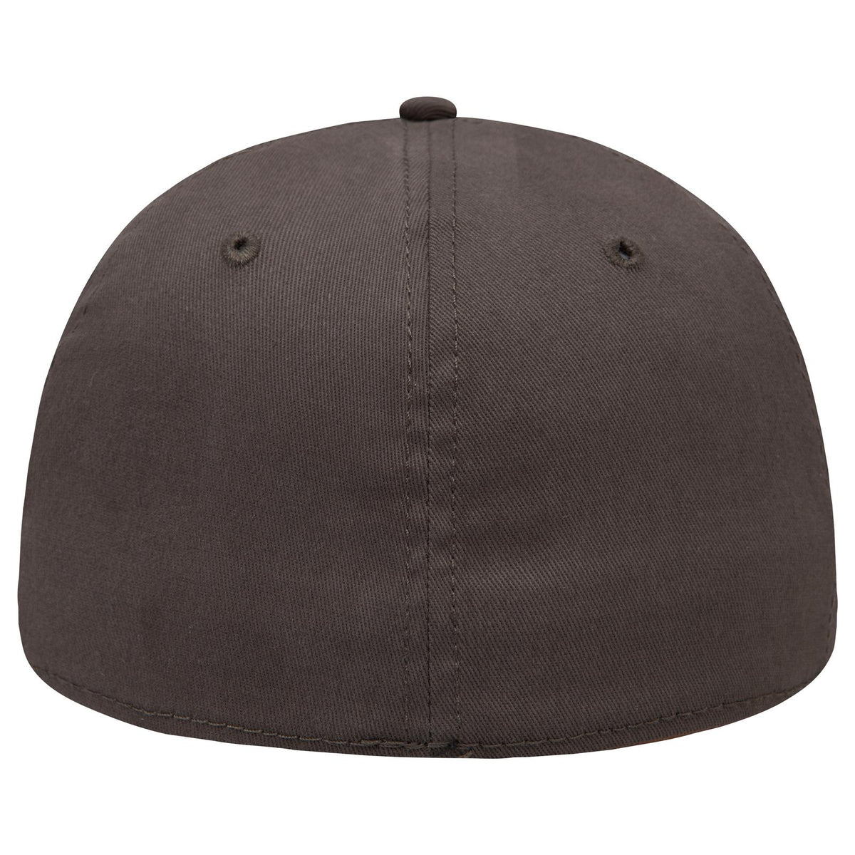 Rear View of 046 - Dk. Ol. Green OTTO CAP "OTTO FLEX" Fitted 6 Panel Low Profile Baseball Cap