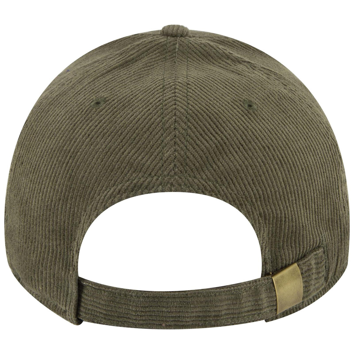 Rear View of 046B - Dk Ol Grn OTTO CAP 6 Panel Low Profile Baseball Cap