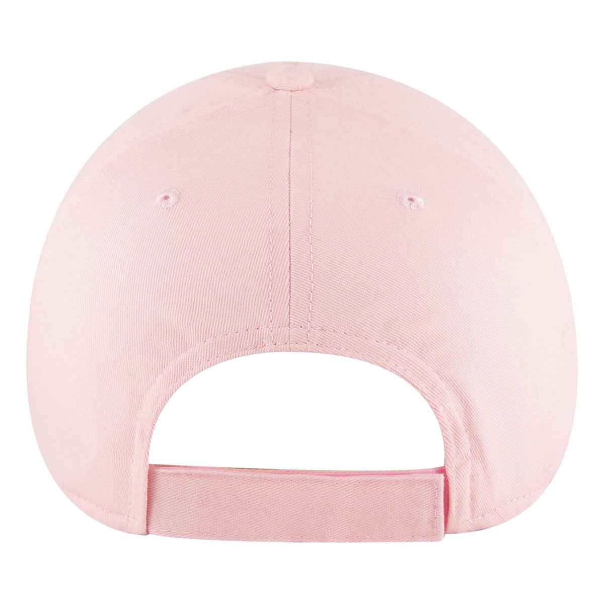 Rear View of 050 - Pink OTTO CAP 6 Panel Low Profile Baseball Cap