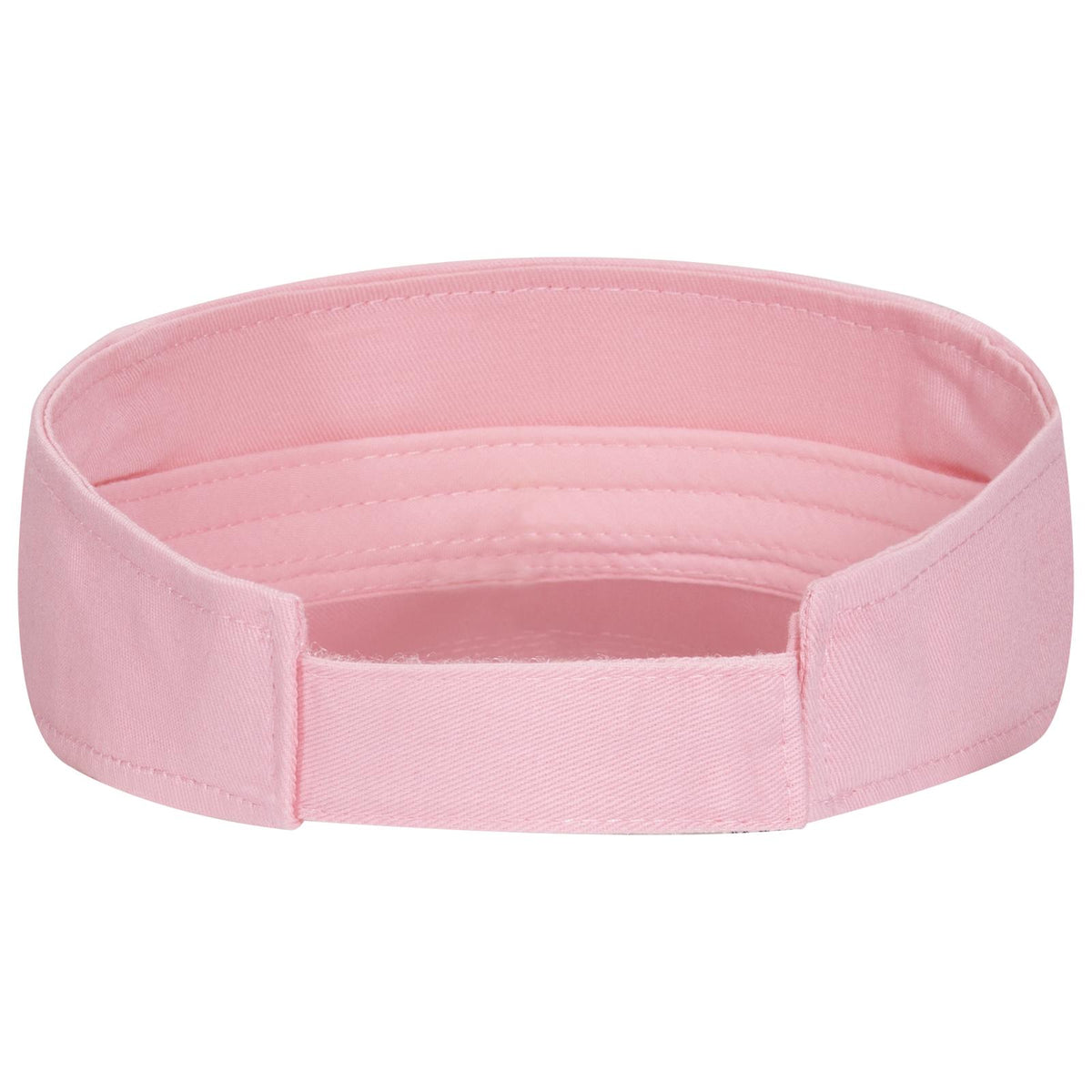 Rear View of 050 - Pink OTTO CAP Sun Visor