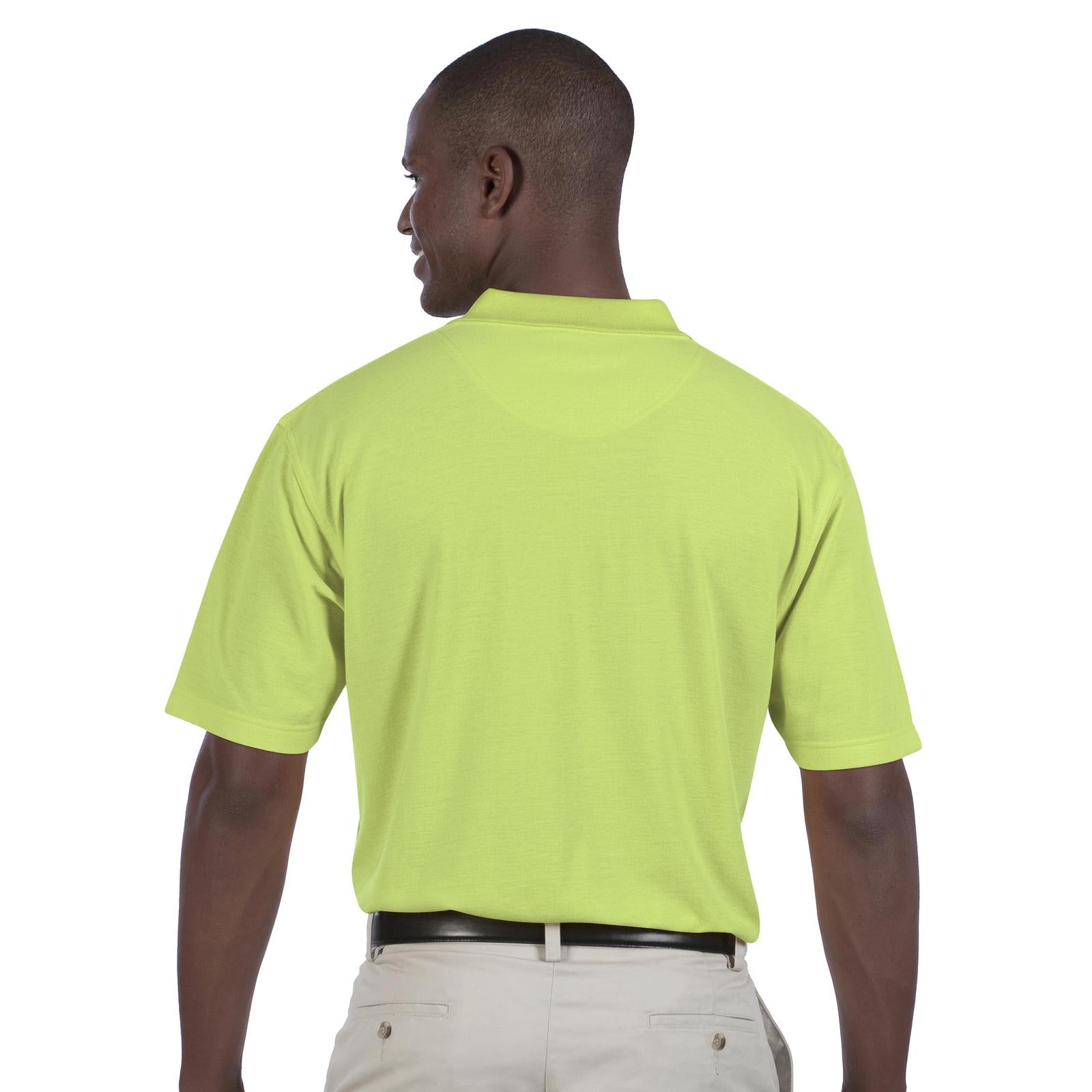 Front View of 066 - Lime OTTO Men's Comfortable Sport Shirt