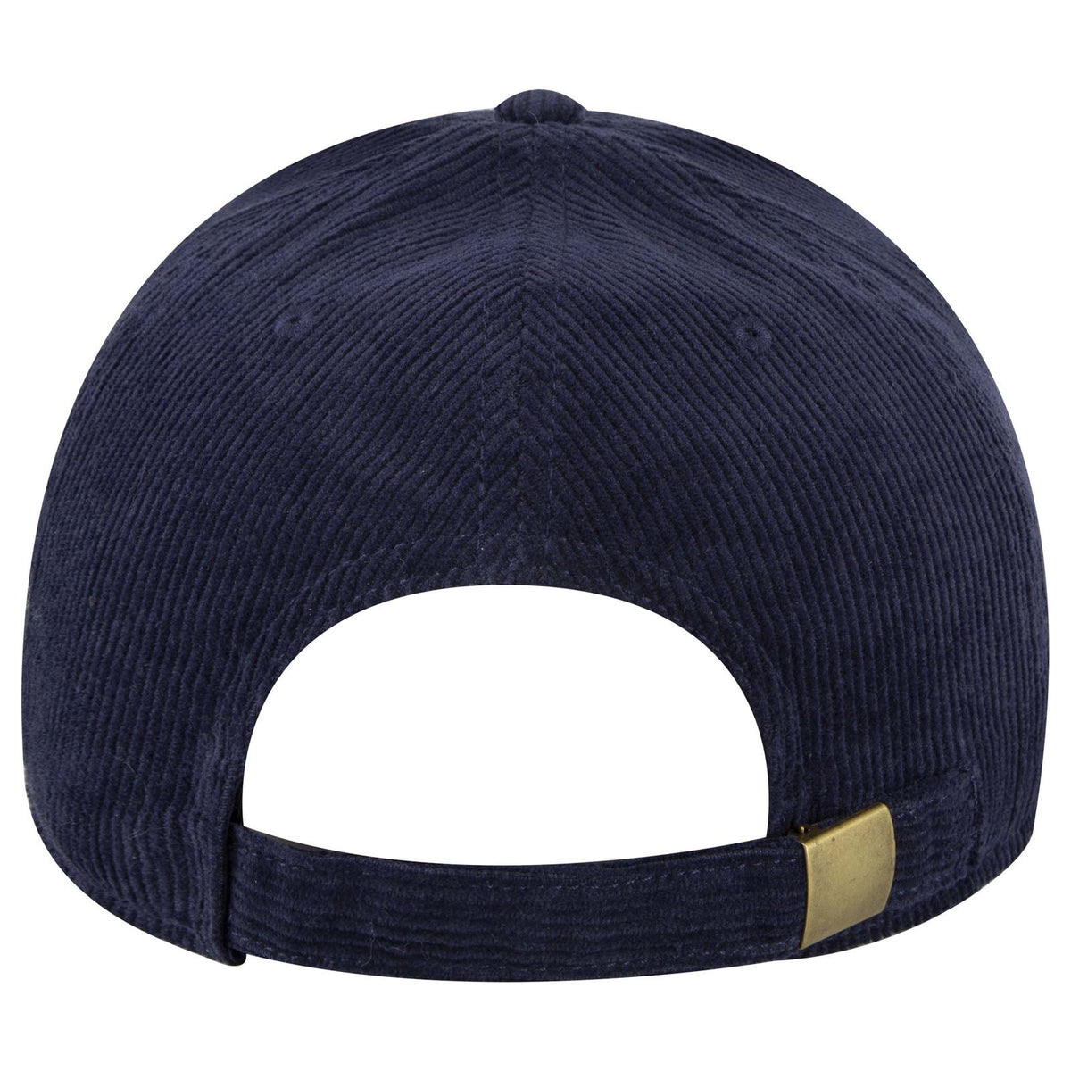 Rear View of 067B - Nv Blu OTTO CAP 6 Panel Low Profile Baseball Cap