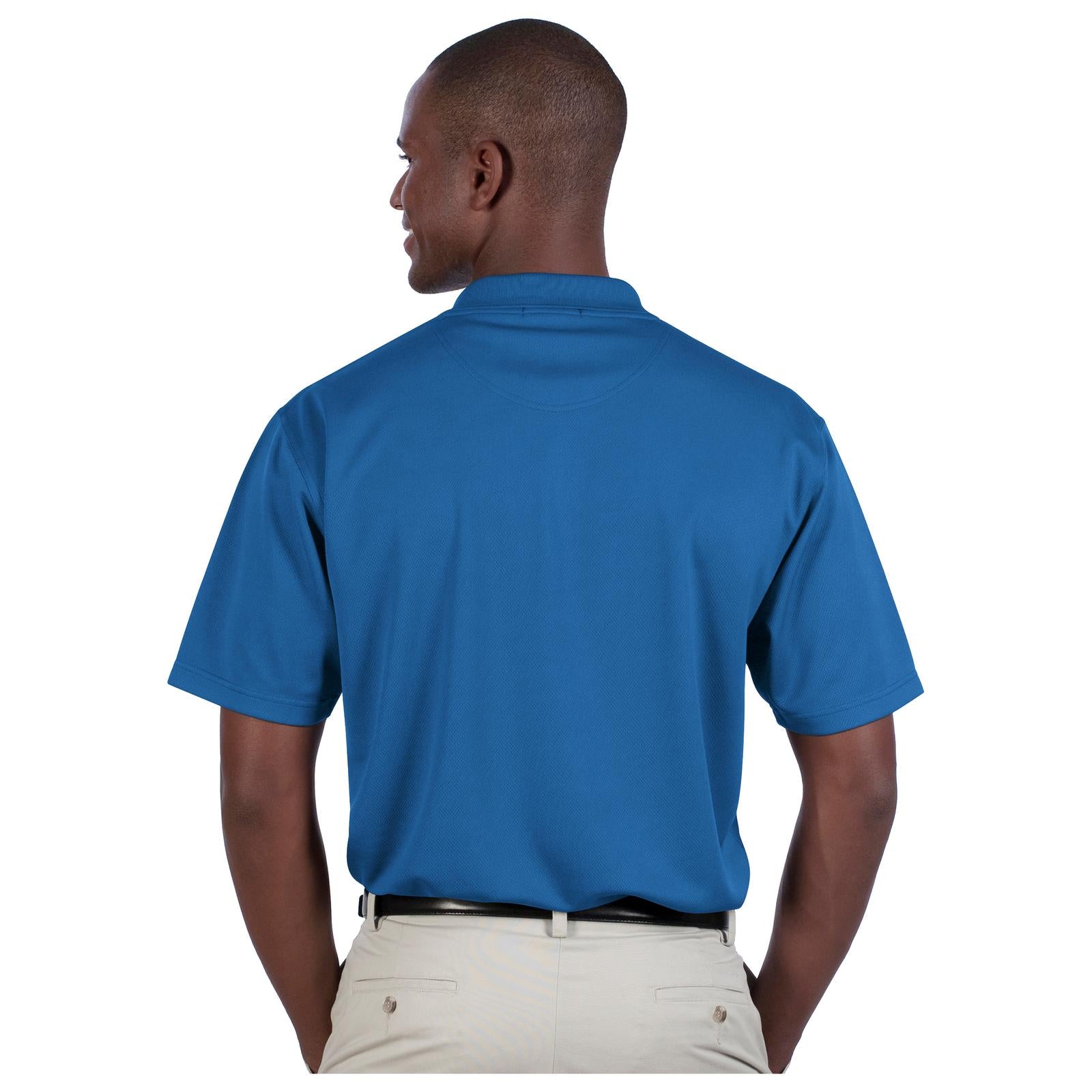 Front View of 073 - Lt. Royal OTTO Men's Performance Sport Shirt