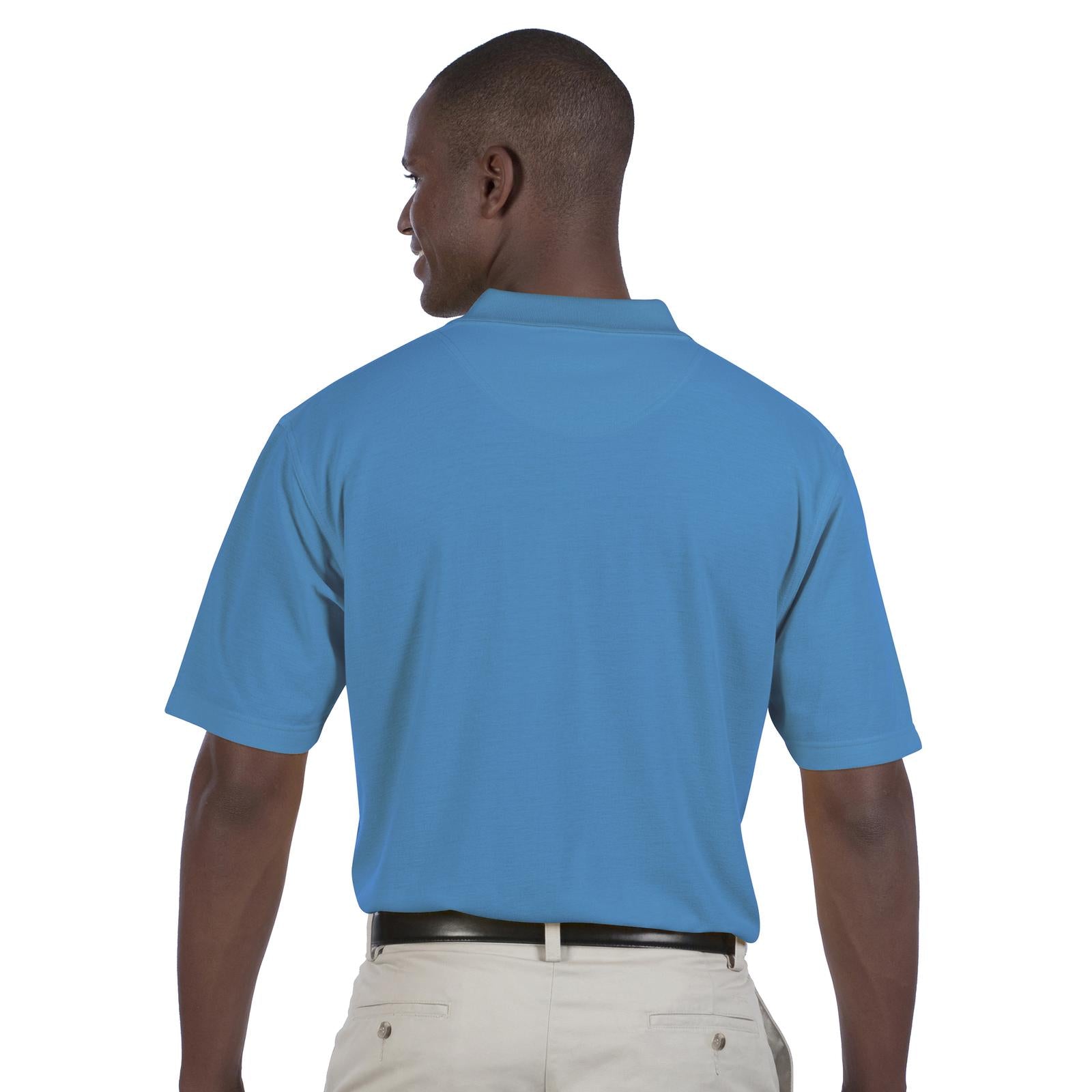 Front View of 076 - Calif. Blue OTTO Men's Comfortable Sport Shirt