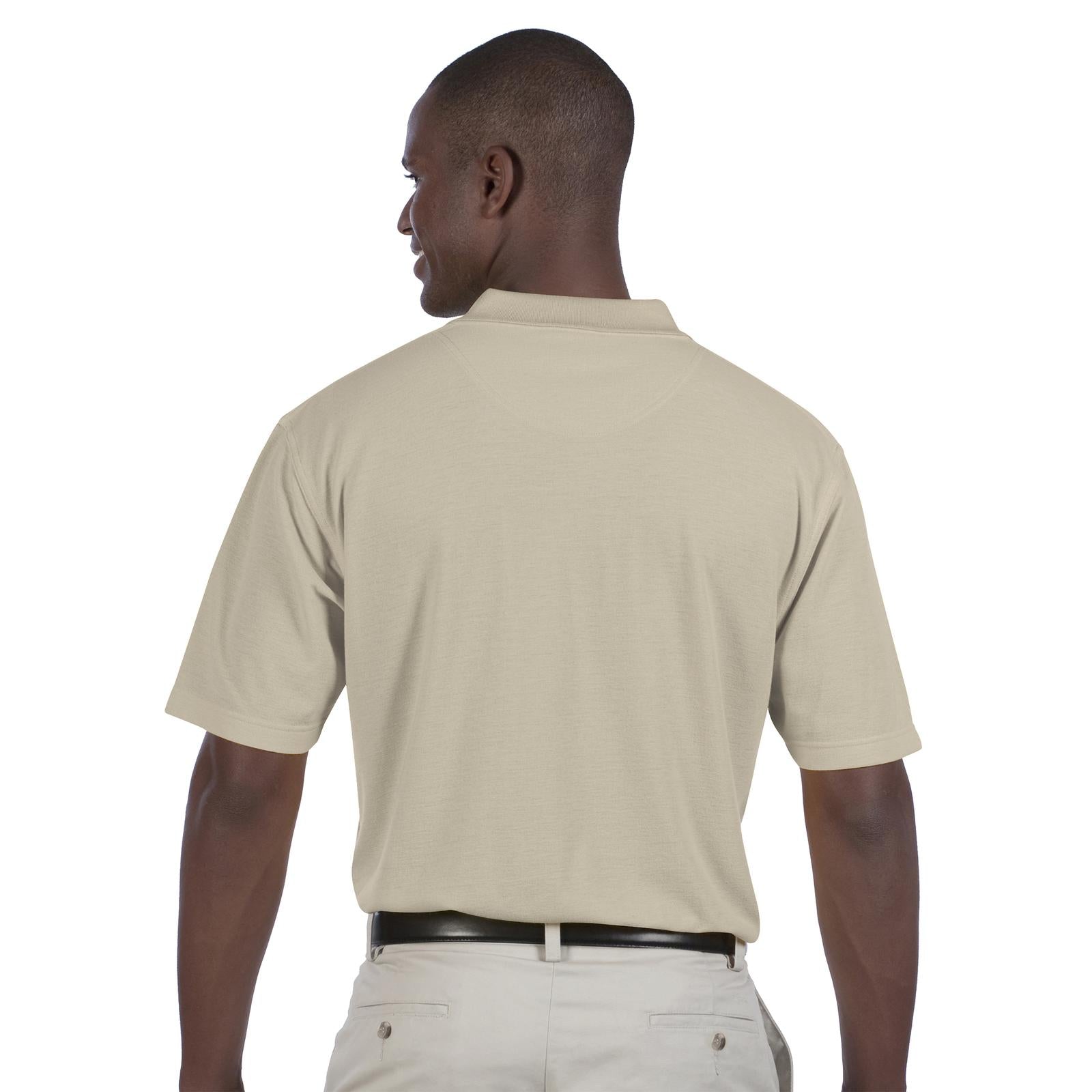 Front View of 077 - Sand OTTO Men's Comfortable Sport Shirt
