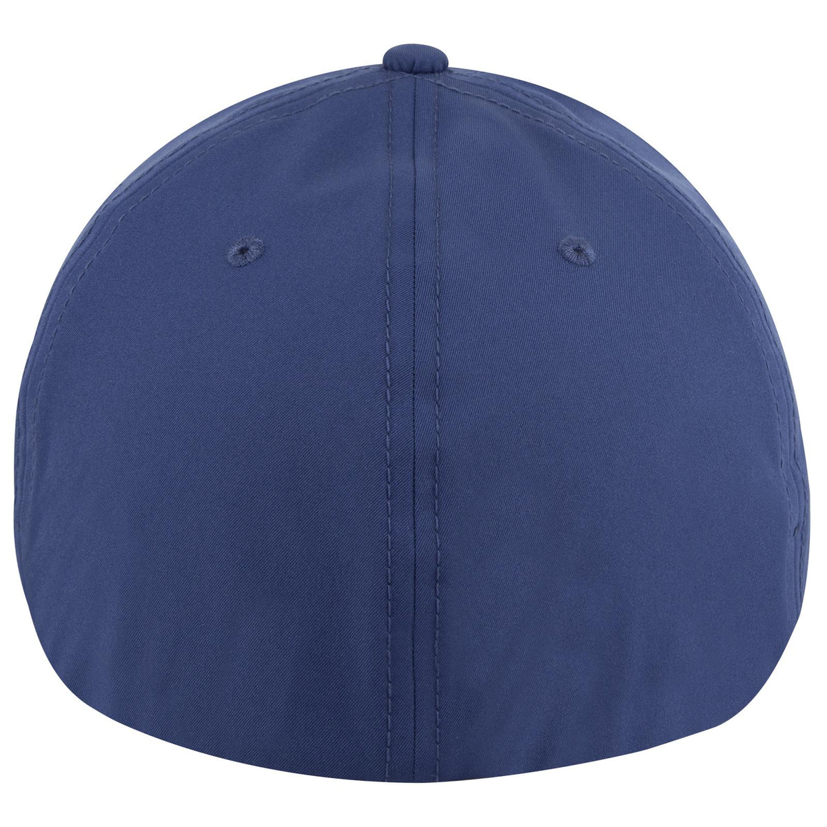 Rear View of 082 - Ind. Blue OTTO CAP "OTTO FLEX" Fitted 6 Panel Low Profile Baseball Cap