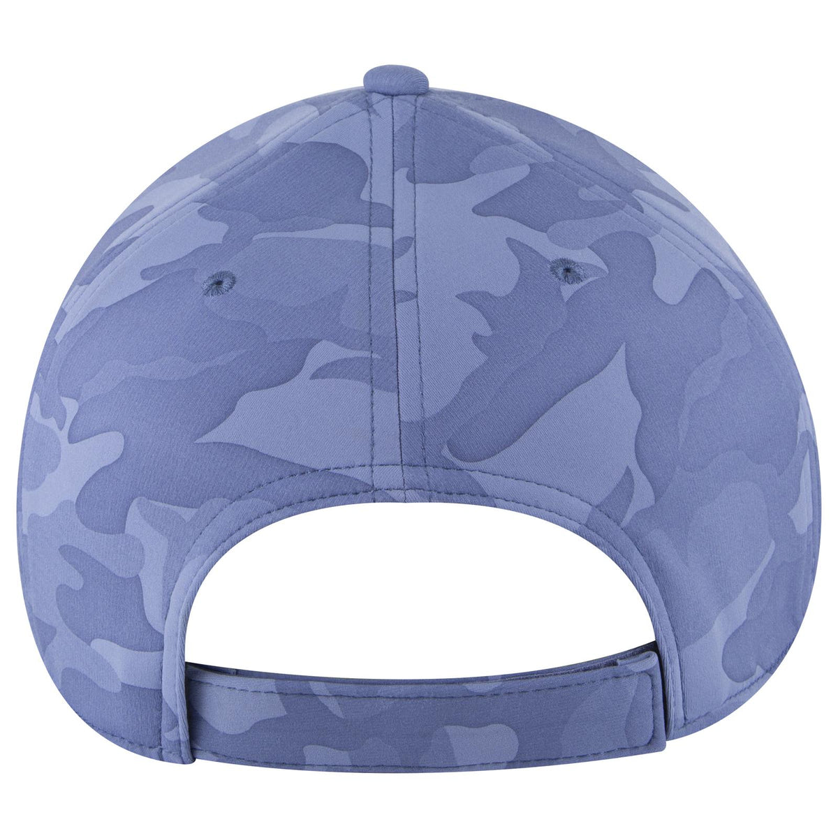 Rear View of 0830 - Cb.Blu/Sk.Blu OTTO CAP "OTTO COMFY FIT" 6 Panel Low Profile Baseball Cap