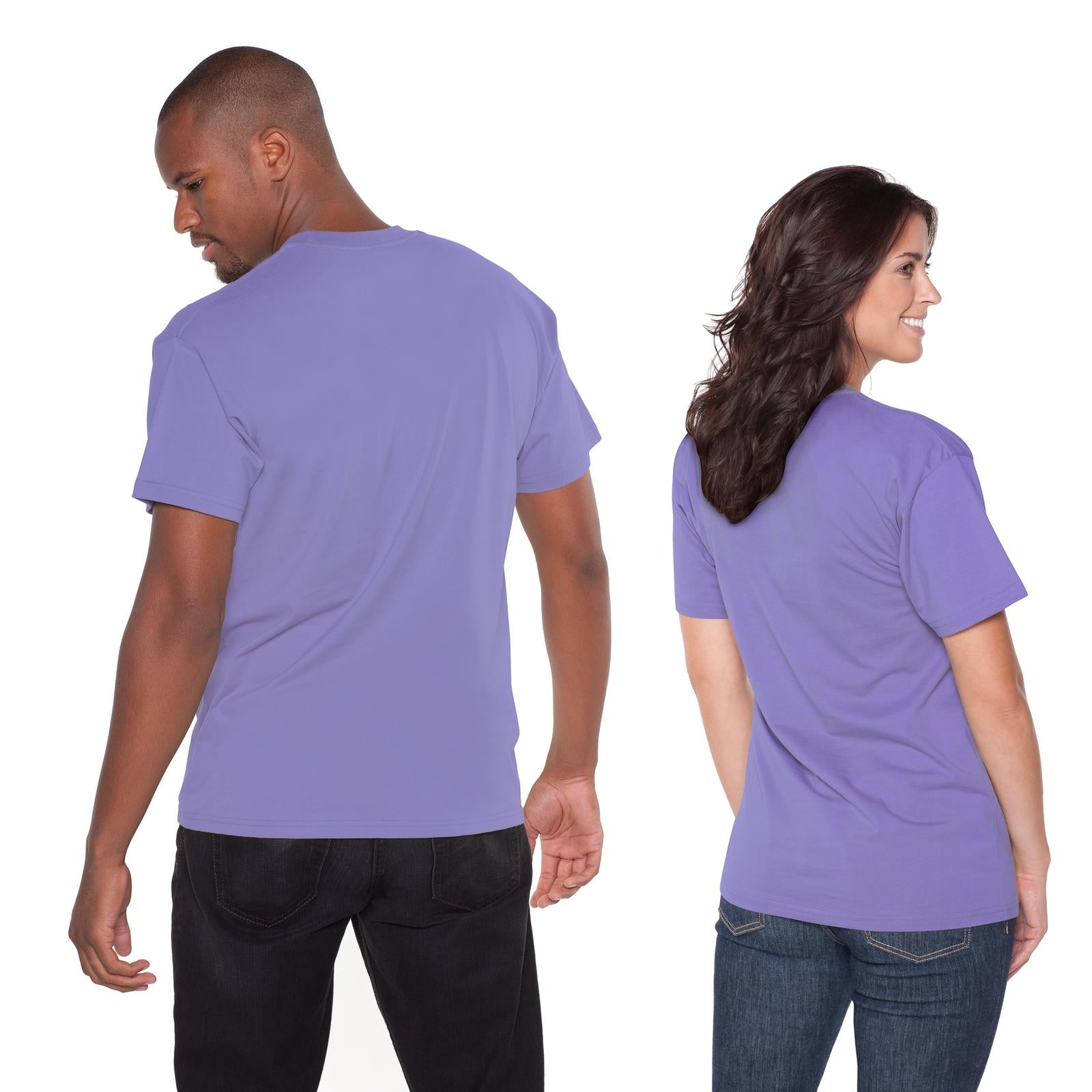 Front View of 085 - Orchid OTTO Unisex Heavyweight Comfy Tee T-Shirt