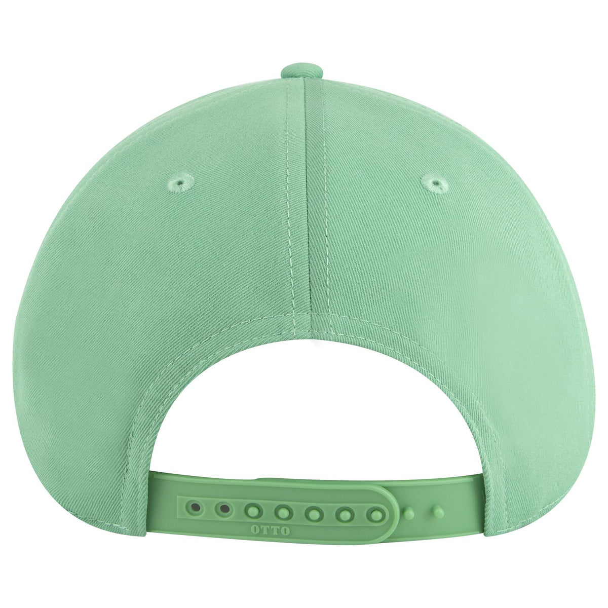 Rear View of 091 - Cactus Green OTTO CAP 6 Panel Low Profile Baseball Cap