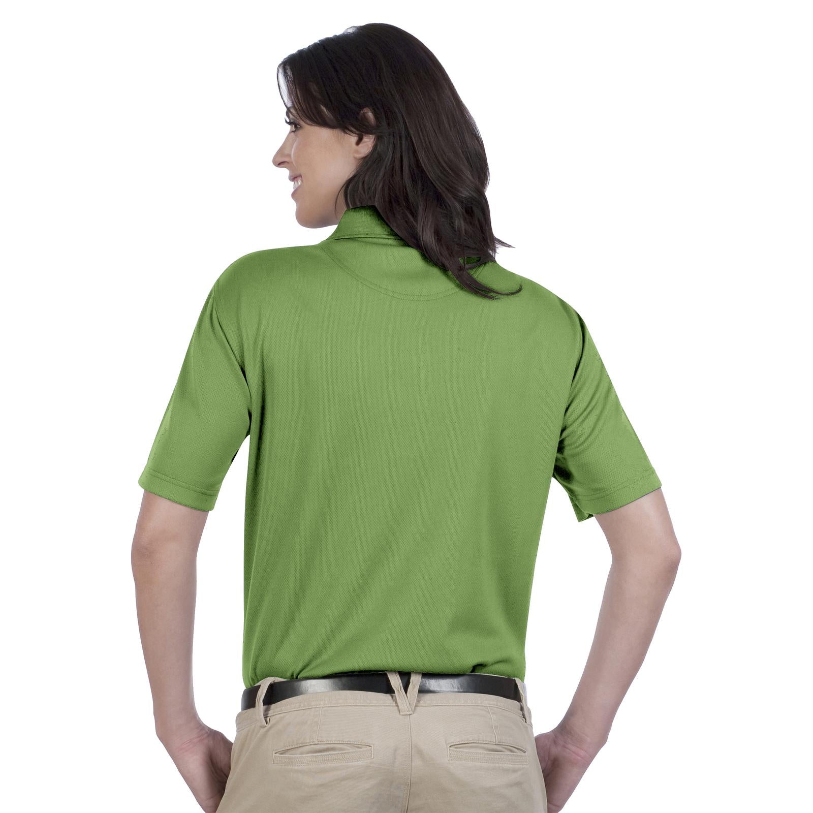 Front View of 091 - Cactus Green OTTO Ladies' Performance Sport Shirt