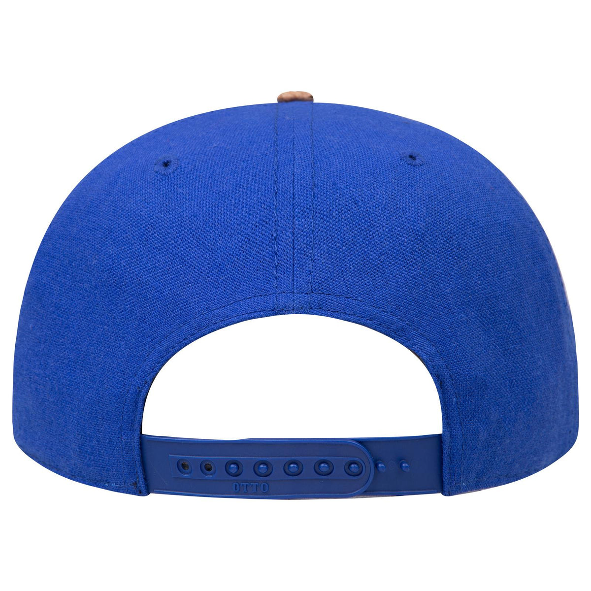 Rear View of 11201 - Cork/Ryl OTTO CAP "OTTO SNAP" 5 Panel Pro Style Snapback Hat