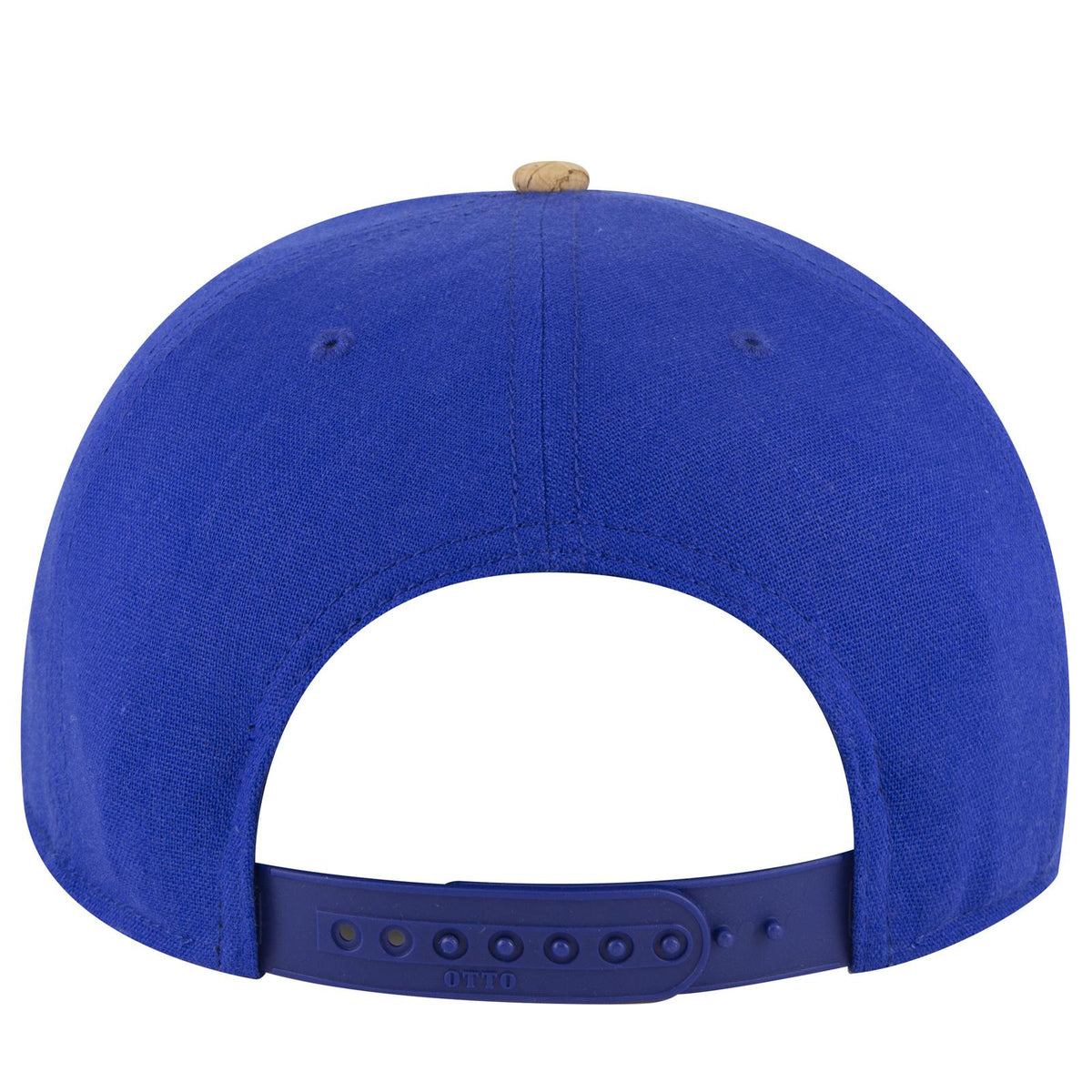 Rear View of 11201 - Cork/Ryl OTTO CAP "OTTO SNAP" 6 Panel Pro Style Snapback Hat