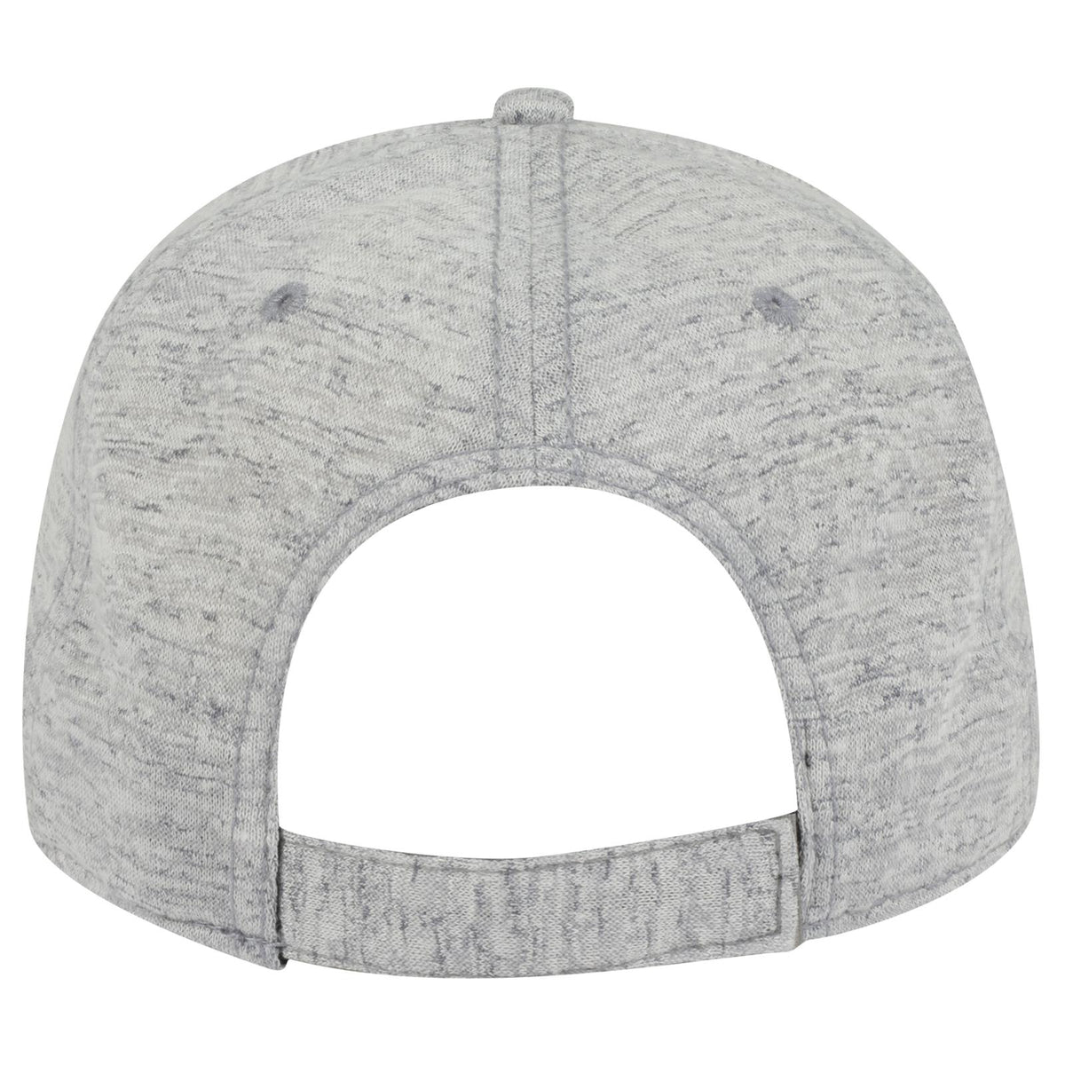 Rear View of 1474 - Gry/H. Gry OTTO CAP 6 Panel Low Profile Baseball Cap