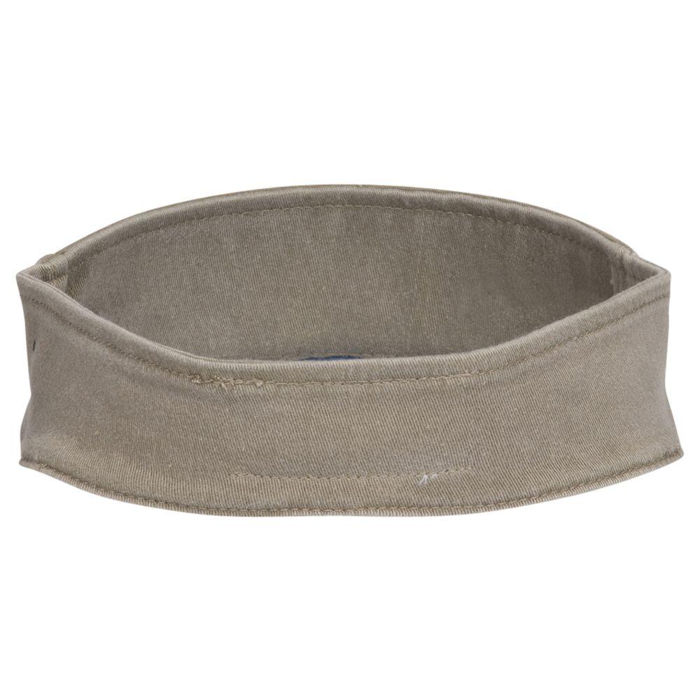 Rear View of 3032 - Sk.Blu/Kha OTTO CAP "OTTO FLEX" Fitted Sun Visor