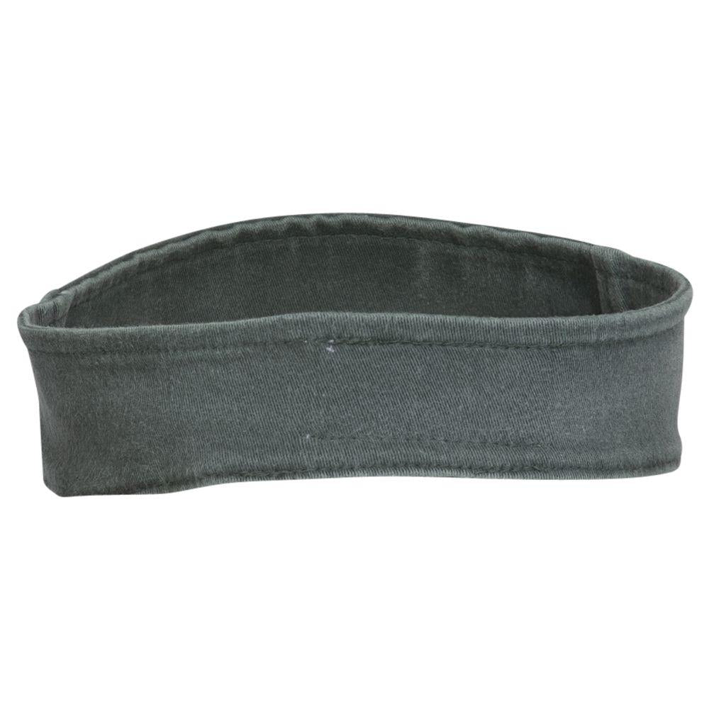 Rear View of 3217 - Kha/Dk.Grn OTTO CAP "OTTO FLEX" Fitted Sun Visor